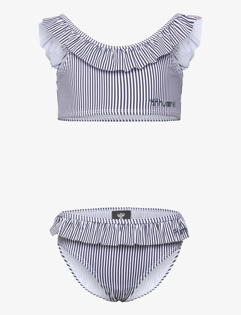 Hummel - hmlFRILLI BIKINI - bikini - navy blazer/bright white - 0