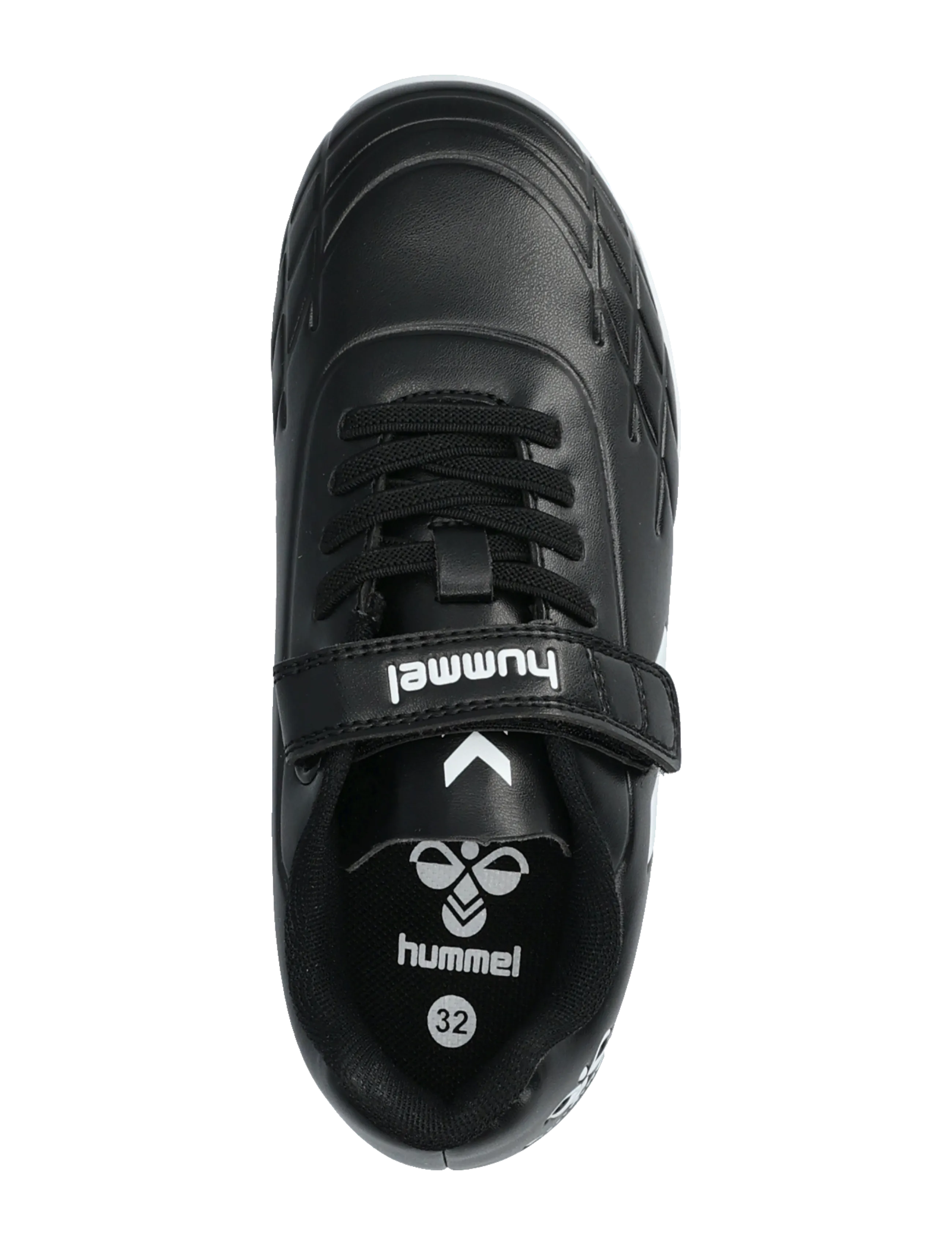 Hummel - TOP STAR TURF JR - gode sommertilbud - black/black - 3