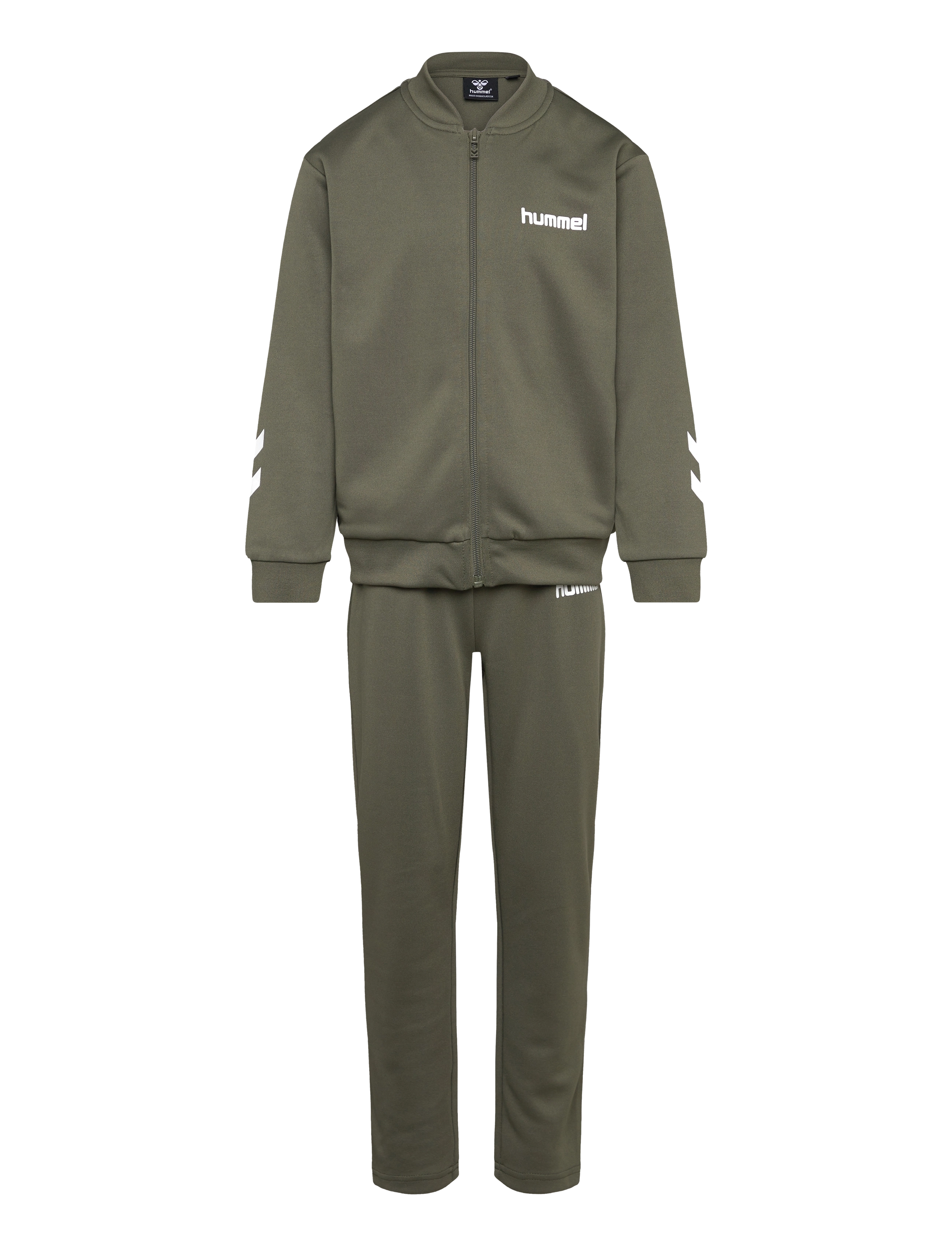 Hummel Hmltukas Tracksuit, 170/176, Sets, Khakigrün - Tracksuits, Kinder
