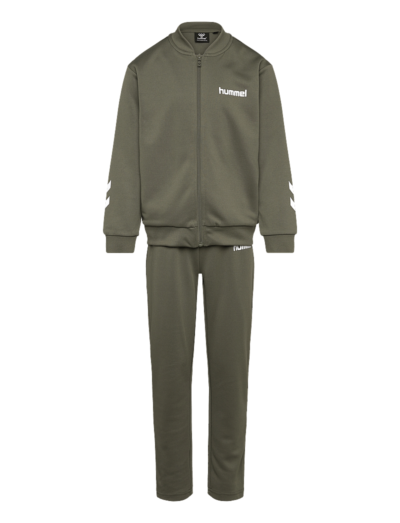 Hummel - hmlTUKAS TRACKSUIT - joggingset & tvådelade set - dusty olive - 0