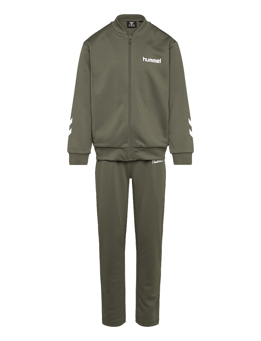 Hummel - hmlTUKAS TRACKSUIT - trainingsanzug - dusty olive - 0