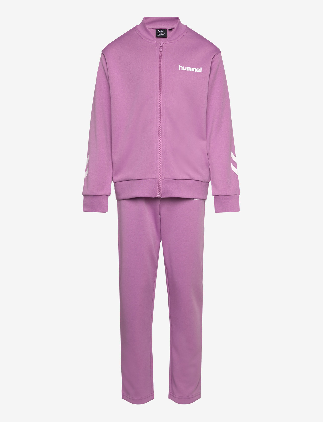 Hummel - hmlTUKAS TRACKSUIT - tracksuits & 2-piece sets - smoky grape - 0