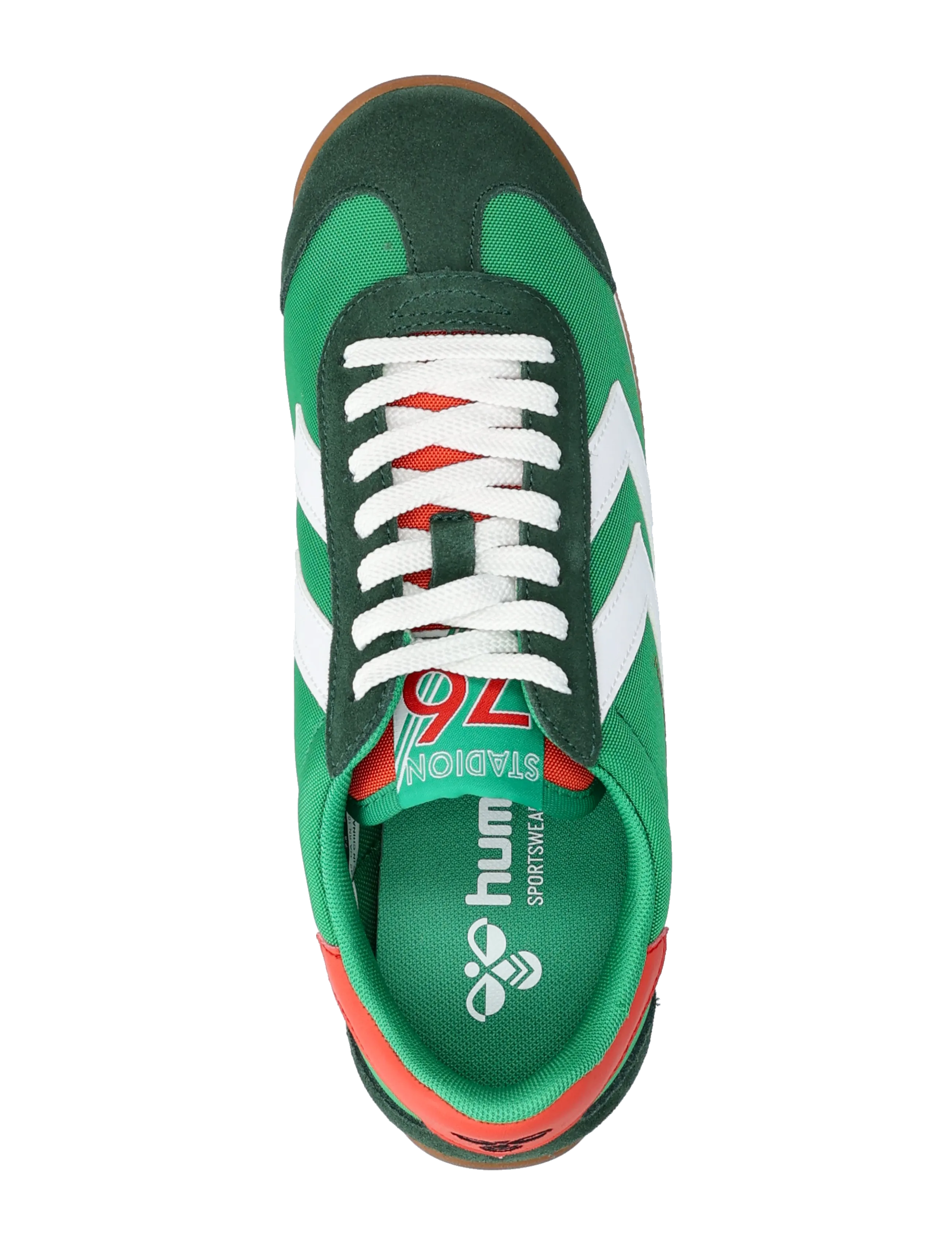 Hummel - STADION NYLON - green/white - 3