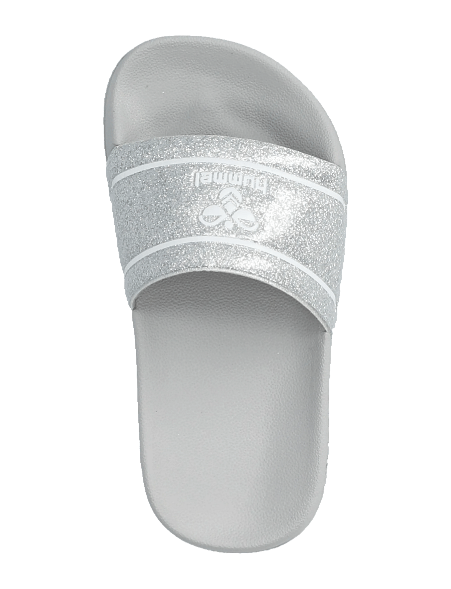 Hummel - POOL SLIDE GLITTER JR - schoenen - lunar rock - 3