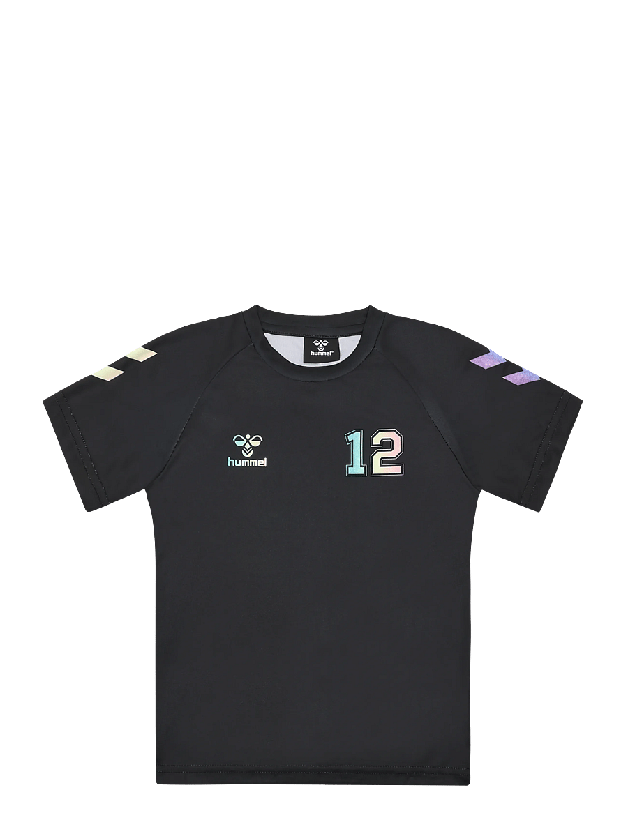 Hummel - hmlSHIMMER T-SHIRT S/S - sportoberteile - black - 0
