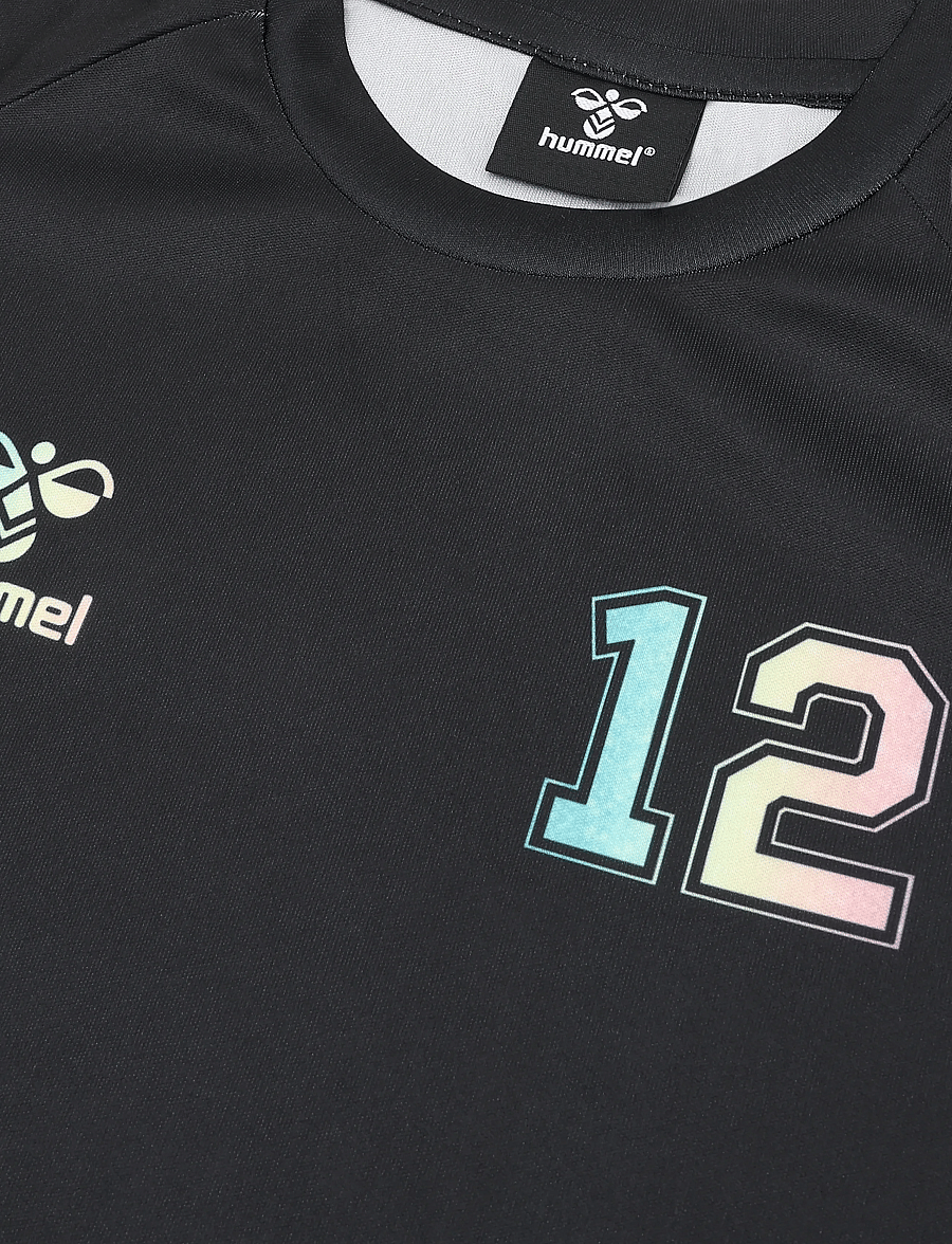 Hummel - hmlSHIMMER T-SHIRT S/S - sportoberteile - black - 2