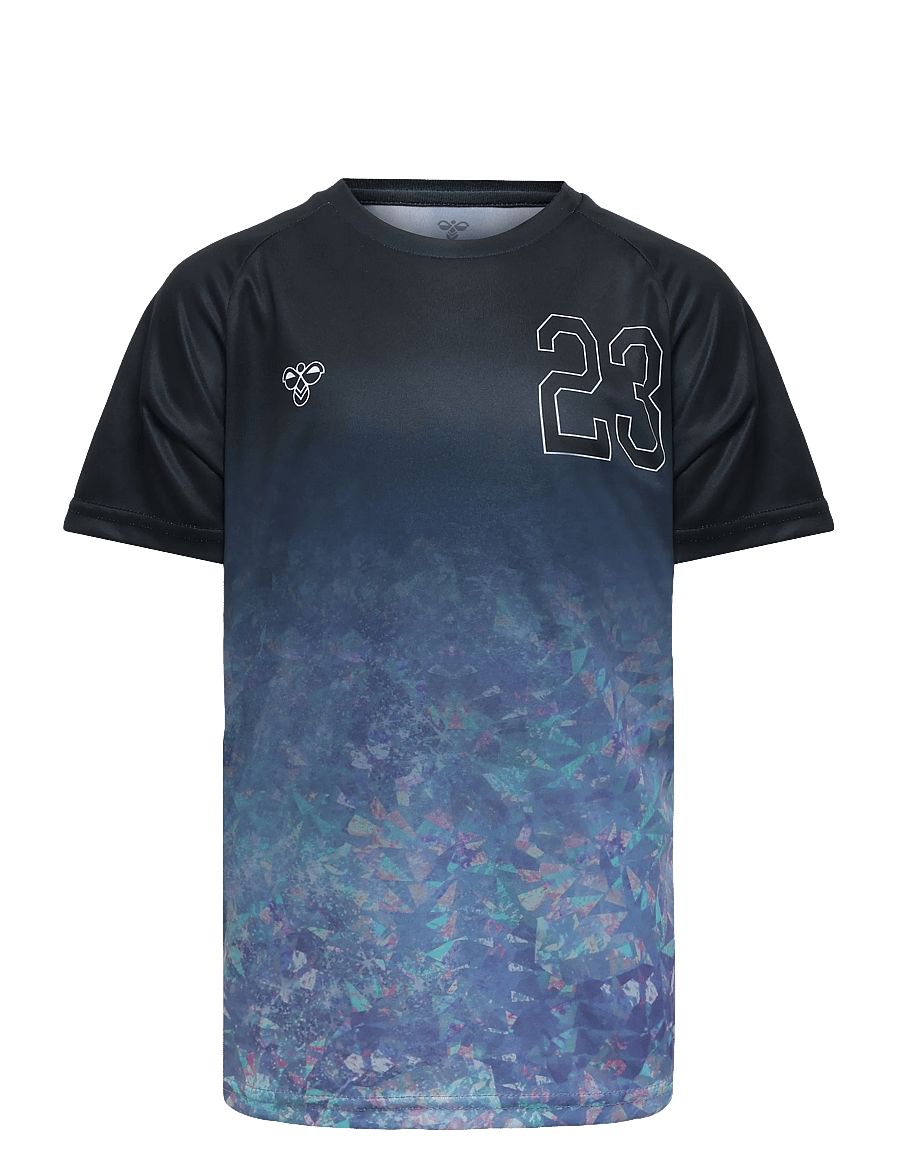 Hummel - hmlSHIMMER T-SHIRT S/S - sportoberteile - black/black - 0