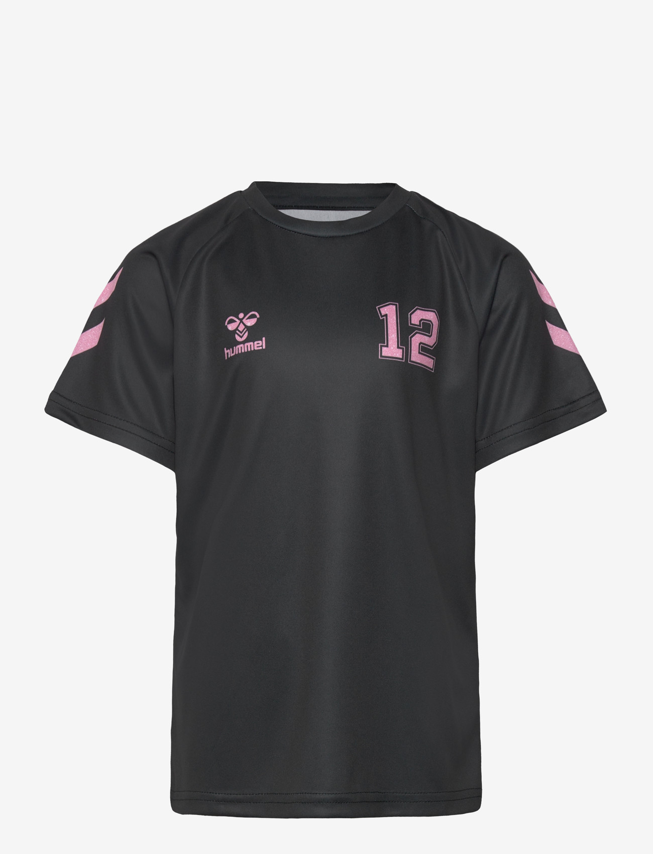 Hummel - hmlSHIMMER T-SHIRT S/S - sportstoppe - black/bridal rose - 0