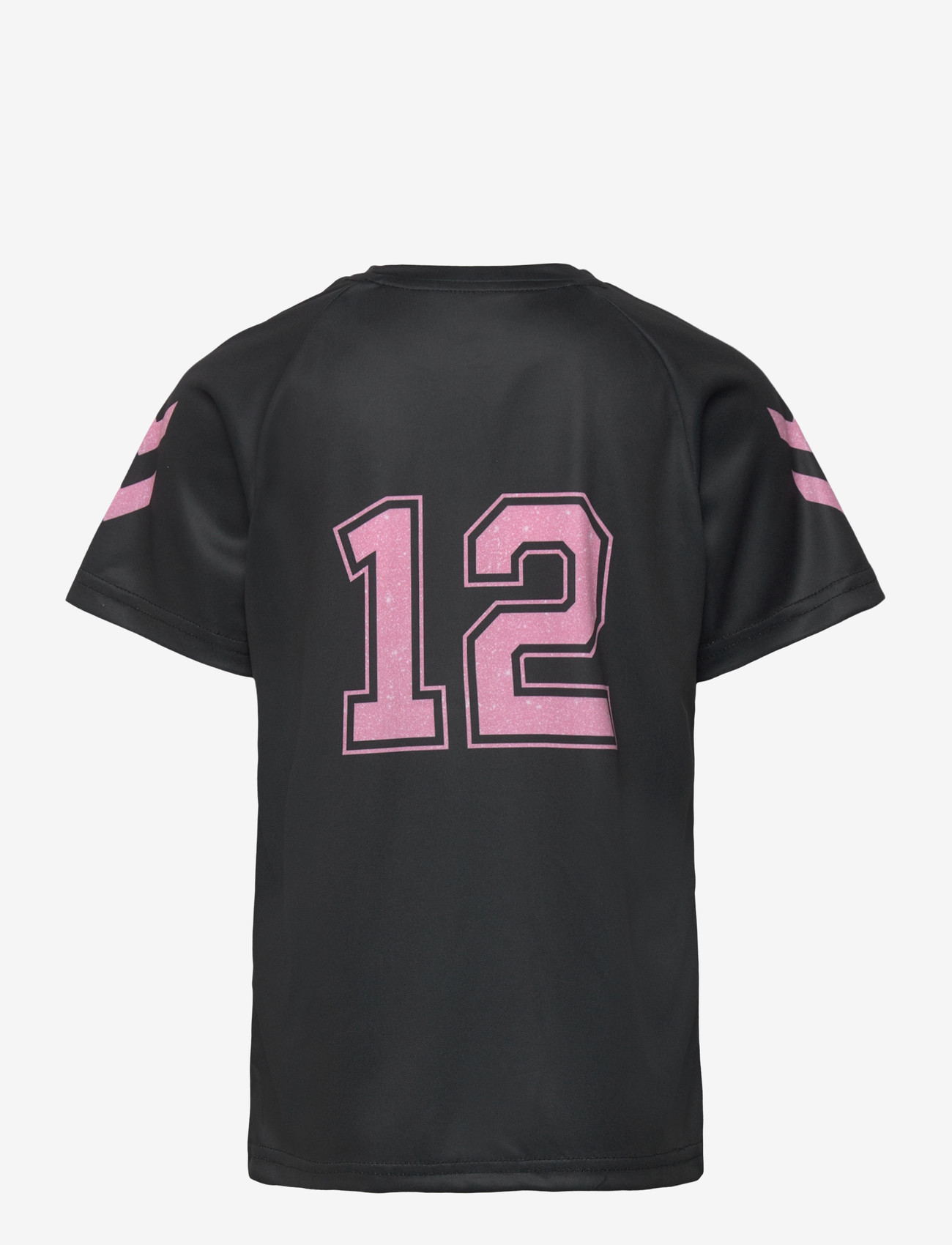 Hummel - hmlSHIMMER T-SHIRT S/S - sportstoppe - black/bridal rose - 1