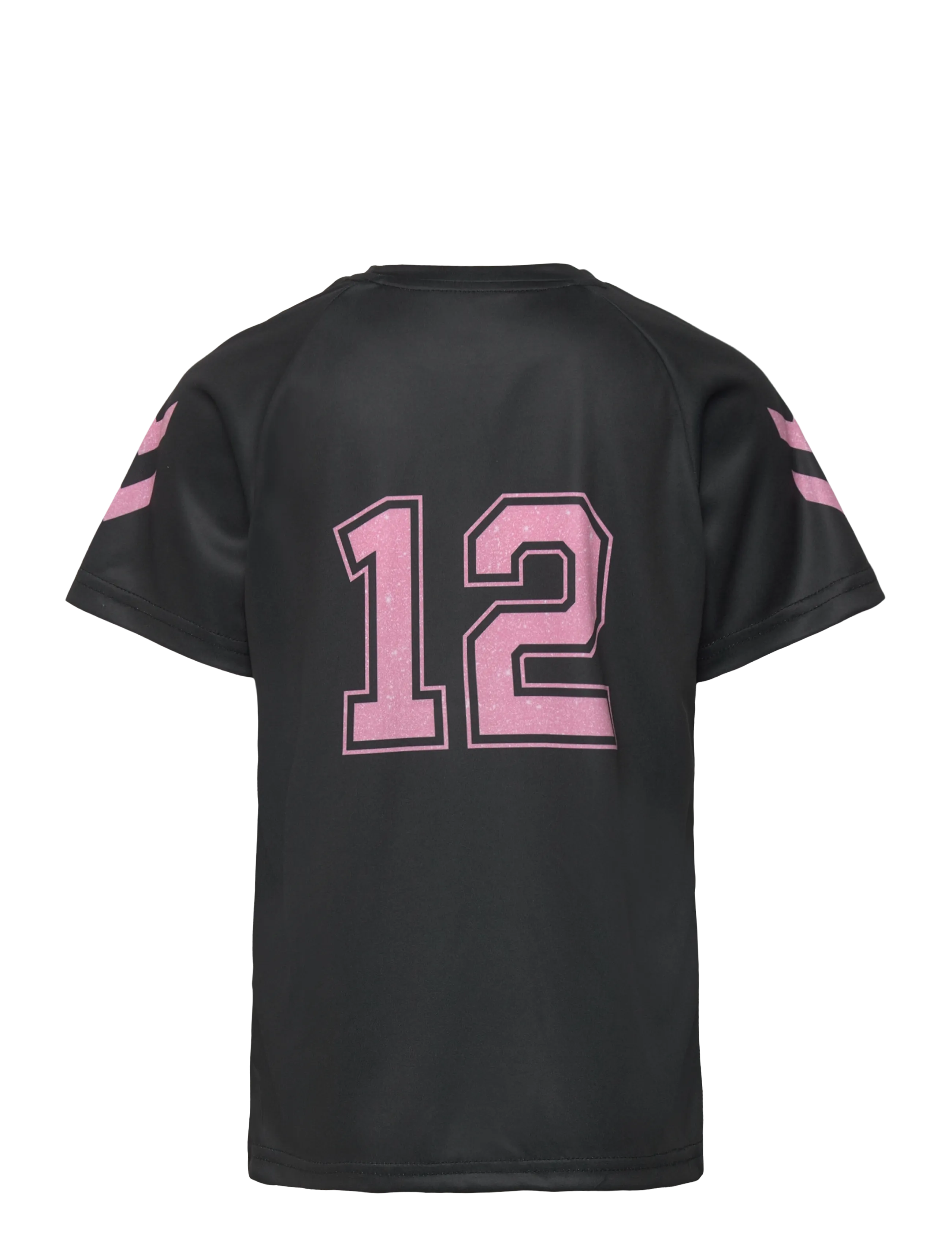 Hummel - hmlSHIMMER T-SHIRT S/S - sportoberteile - black/bridal rose - 1