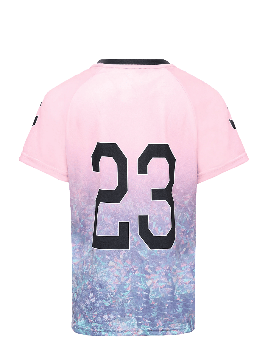 Hummel - hmlSHIMMER T-SHIRT S/S - sportoberteile - pink nectar - 1