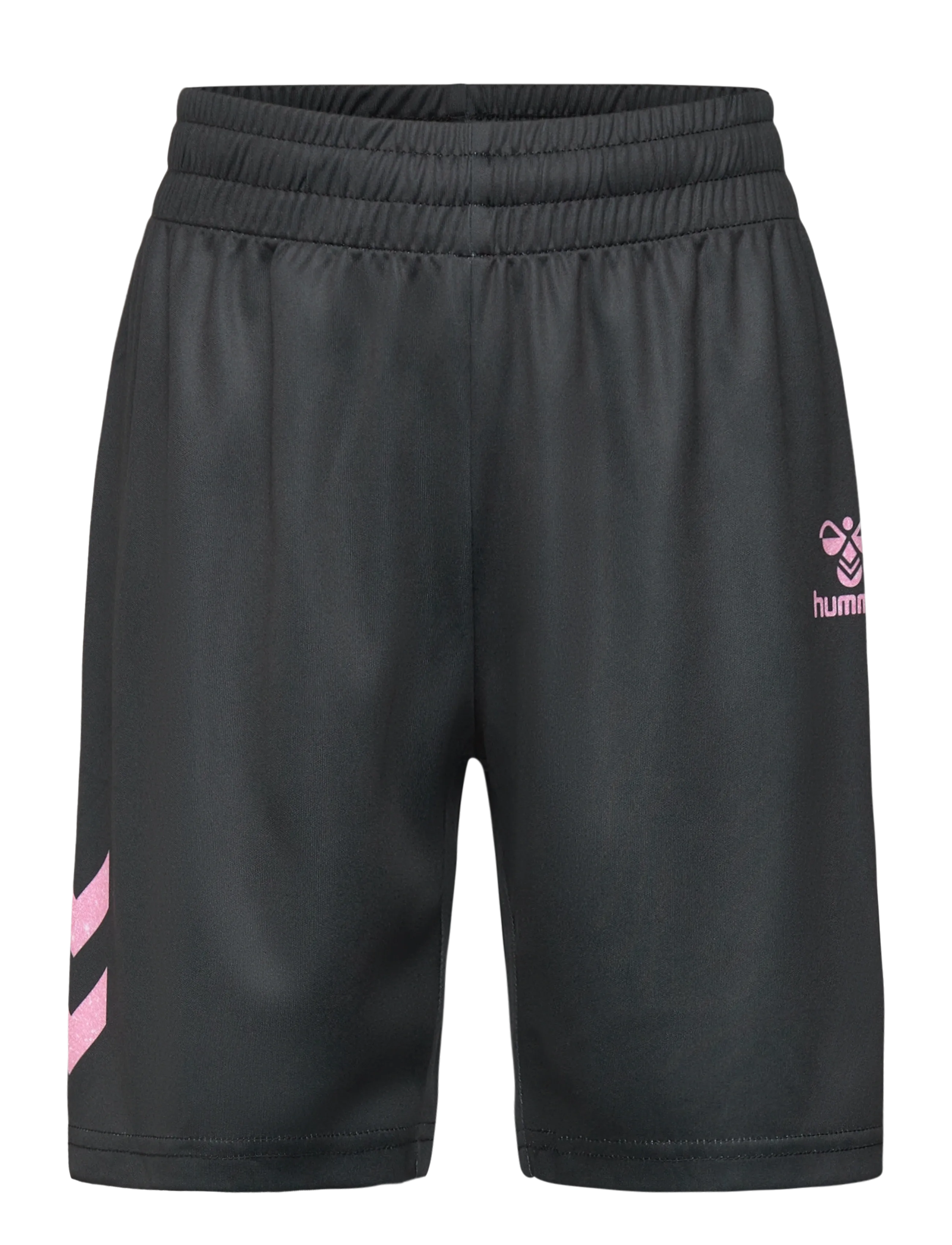 Hummel hmlSHIMMER SHORTS - Sport-Shorts - BLACK/BRIDAL ROSE / black