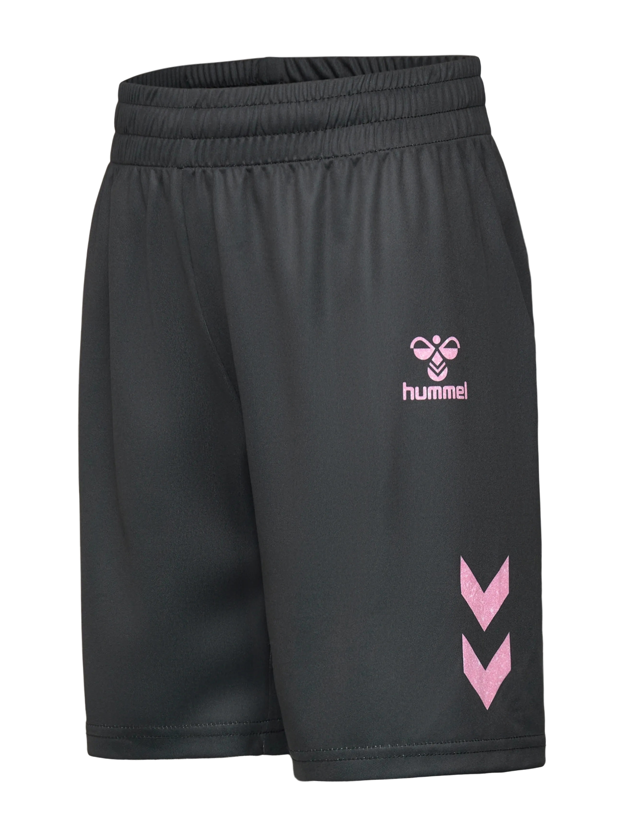 Hummel - hmlSHIMMER SHORTS - urheilushortsit - black/bridal rose - 2