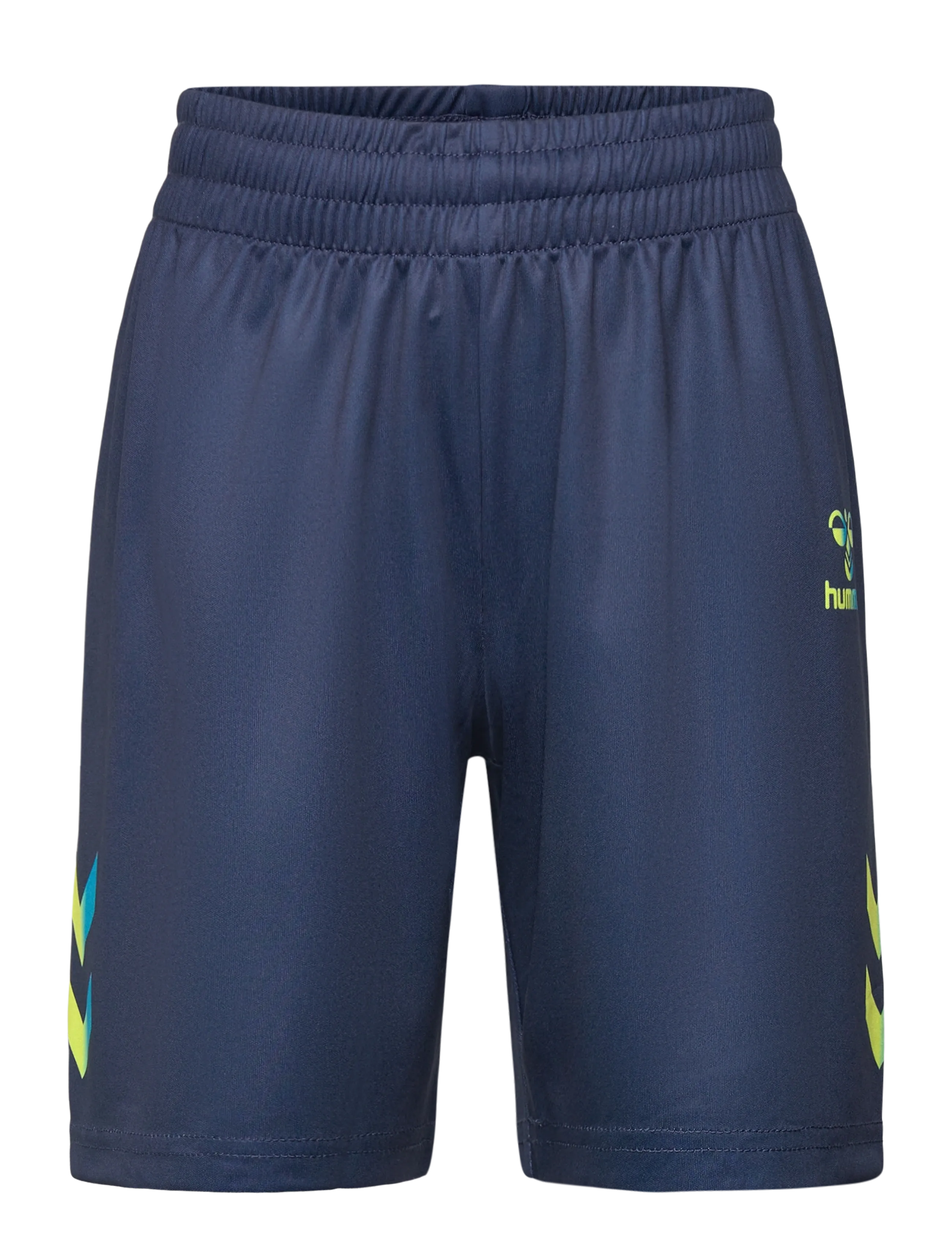 Hummel hmlSHIMMER SHORTS - Sport-Shorts - DRESS BLUES/LIMEADE / blue