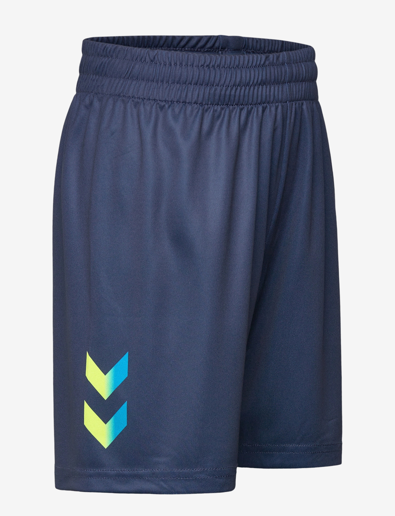 Hummel - hmlSHIMMER SHORTS - sport-shorts - dress blues/limeade - 3