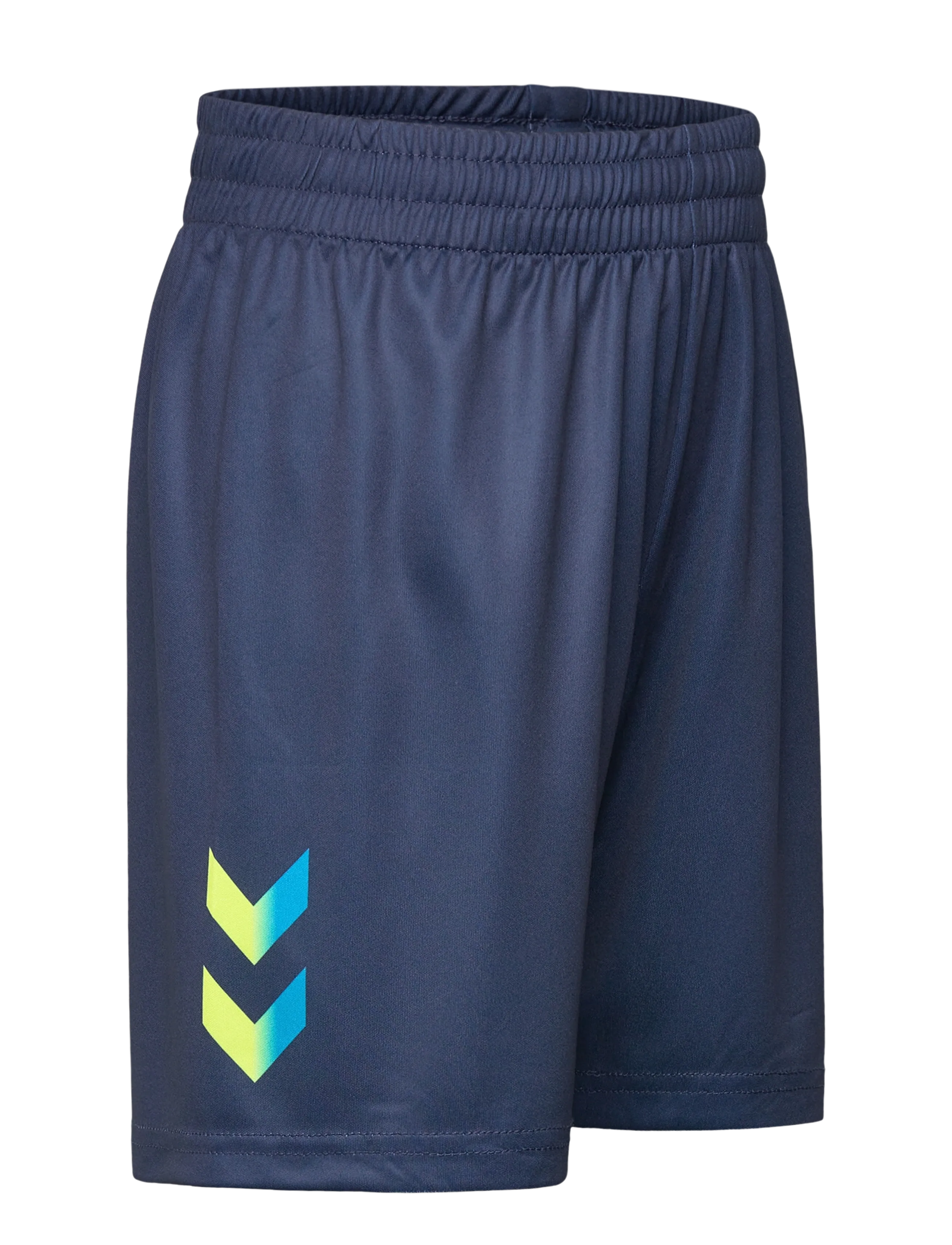 Hummel - hmlSHIMMER SHORTS - spodenki sportowe - dress blues/limeade - 3