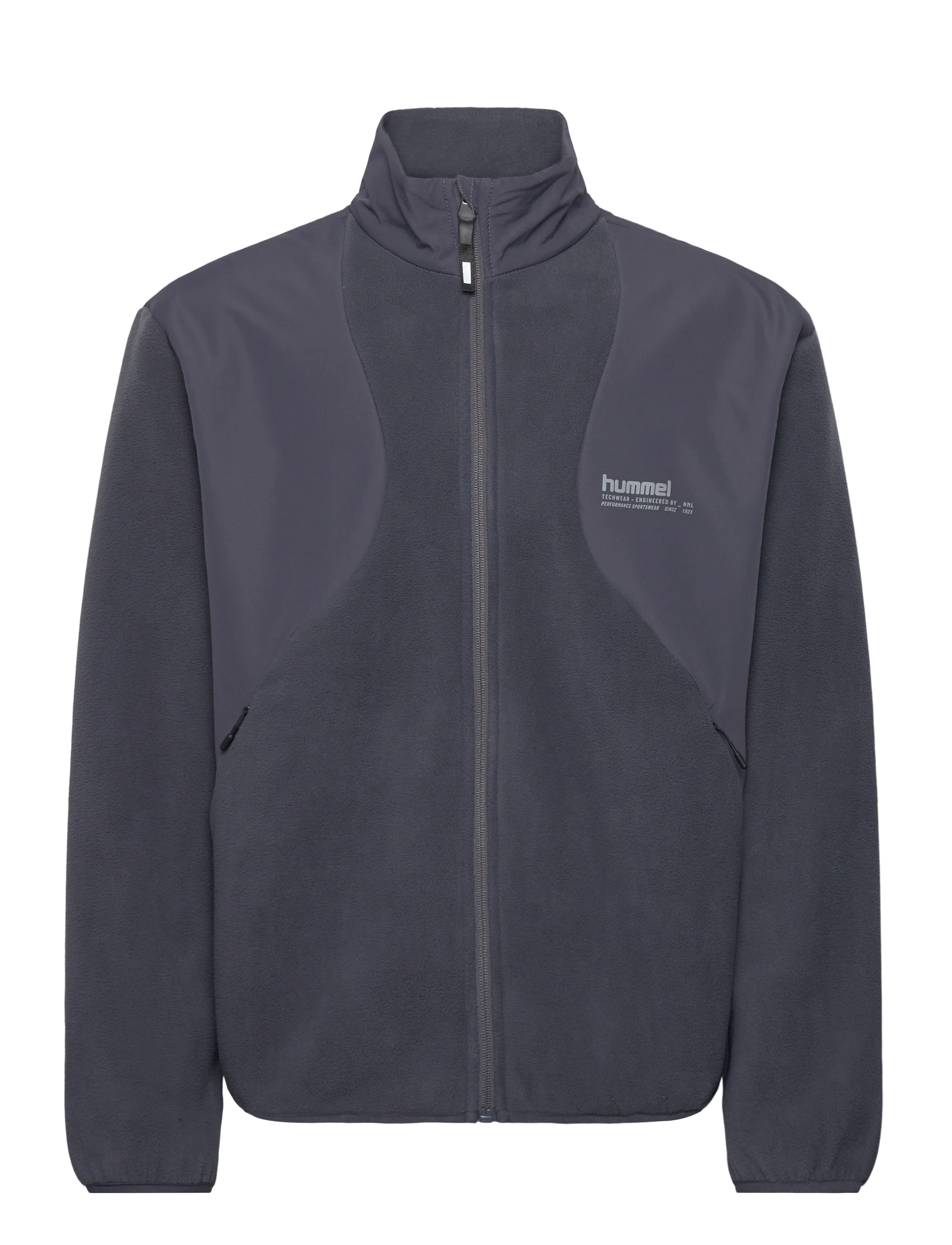 Hummel Hmlhybrid Fleece Jacket, L, Grey, Sport Fleeces & Midlayers > Sport Fleeces, Herre