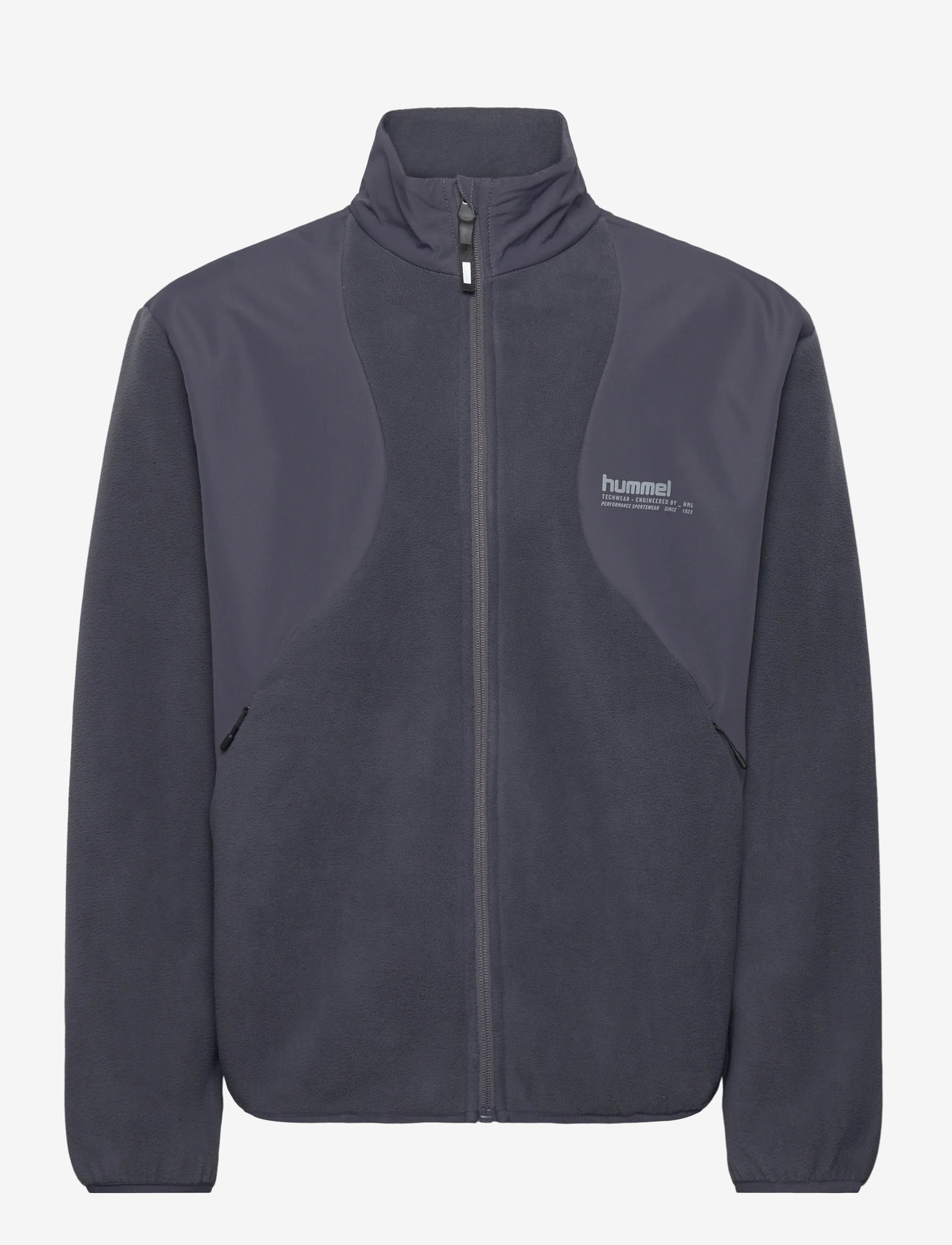 Hummel - hmlHYBRID FLEECE JACKET - fleece og mellemlag - ebony - 0