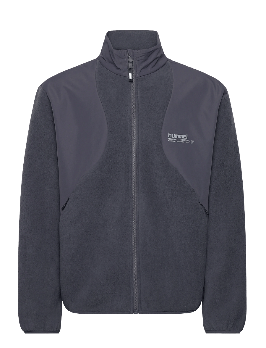 Hummel - hmlHYBRID FLEECE JACKET - fleece og mellemlag - ebony - 0