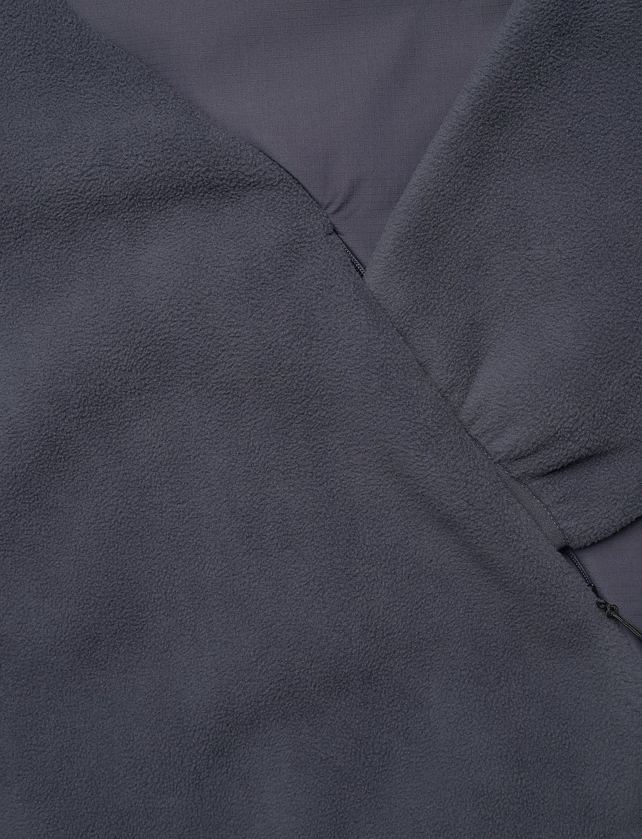 Hummel - hmlHYBRID FLEECE JACKET - fleece og mellemlag - ebony - 3