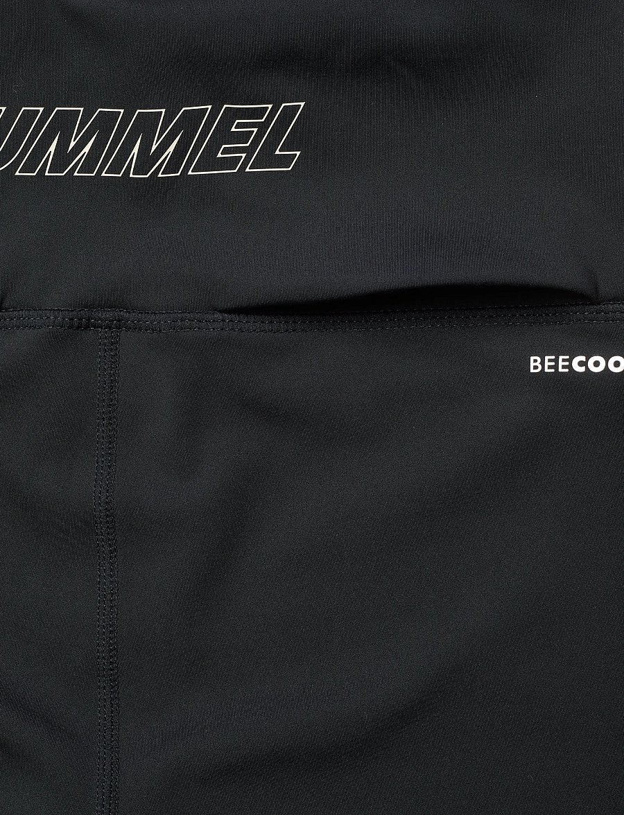 Hummel - hmlCOURT MW POCKET TIGHTS SHORTS W - täispikkus - light grey/black - 2