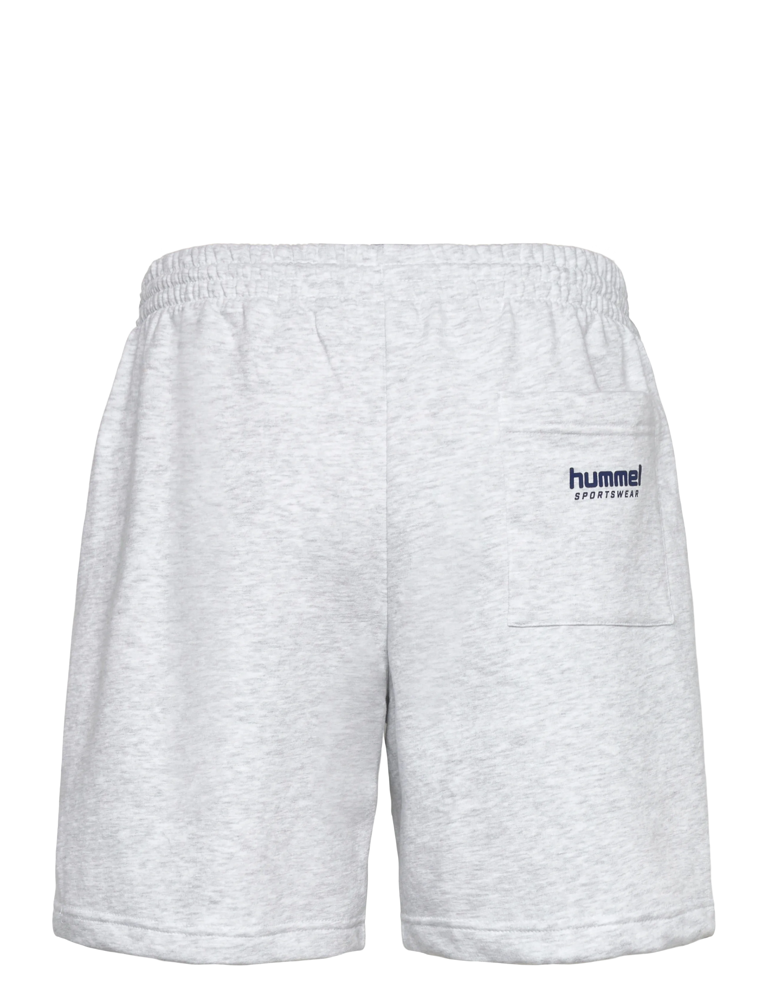 Hummel - hmlSWARM SHORTS - sweat shorts - light grey melange - 1