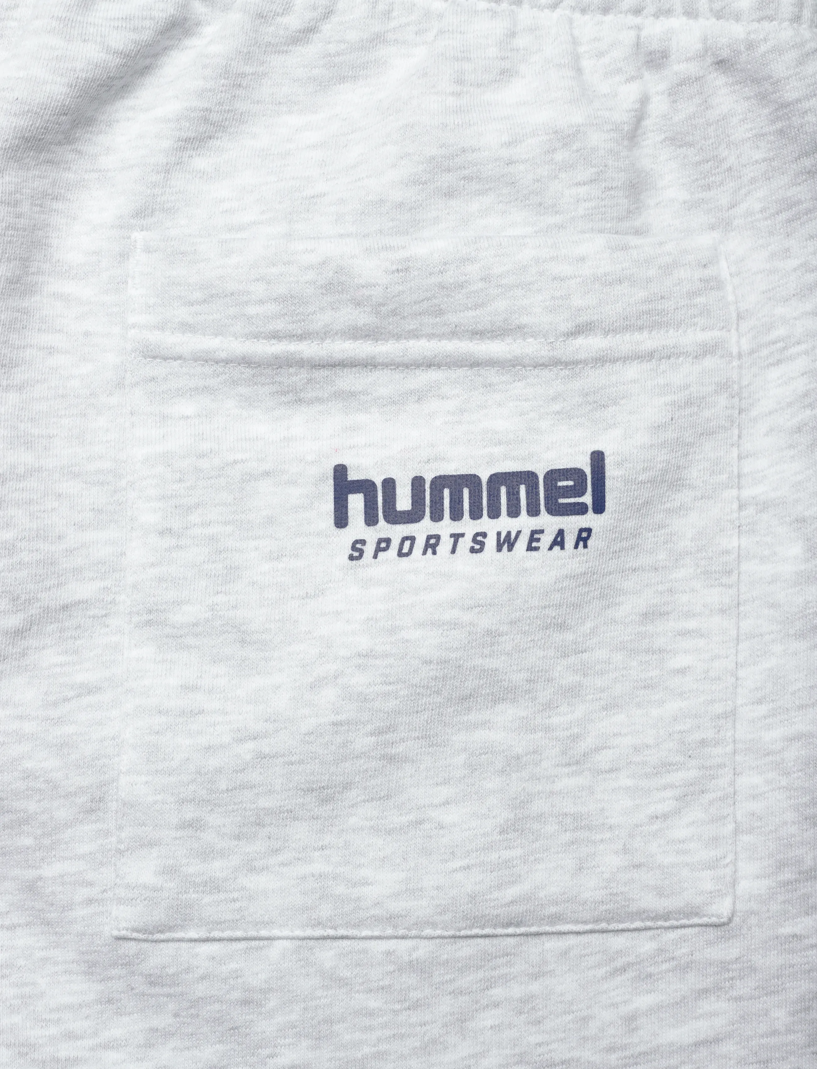 Hummel - hmlSWARM SHORTS - sweat shorts - light grey melange - 4