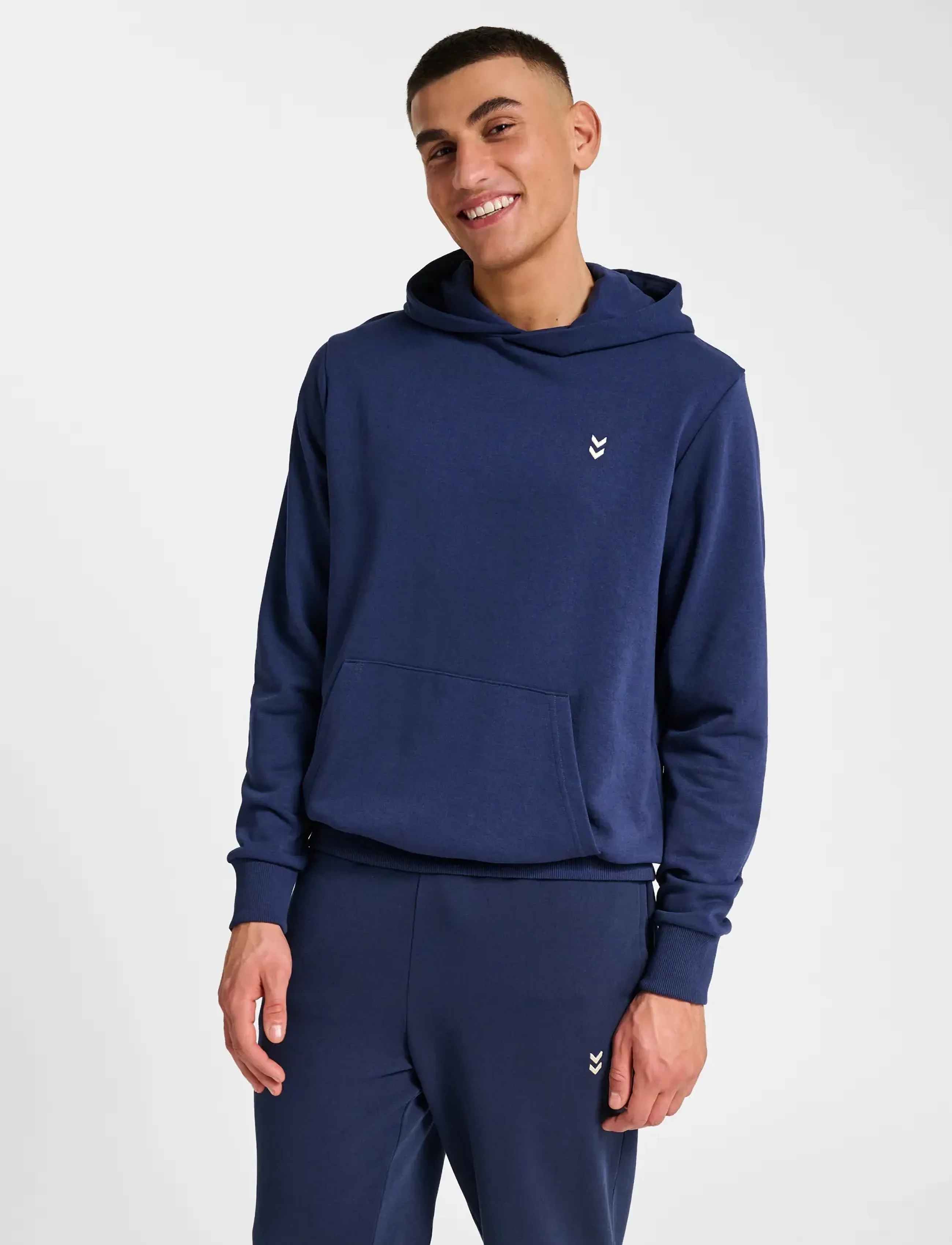 Hummel - hmlPULSE SWEAT HOODIE - die niedrigsten preise - dress blues - 0