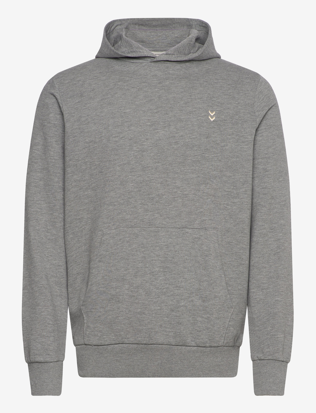Hummel - hmlPULSE SWEAT HOODIE - huvtröjor - grey melange - 0