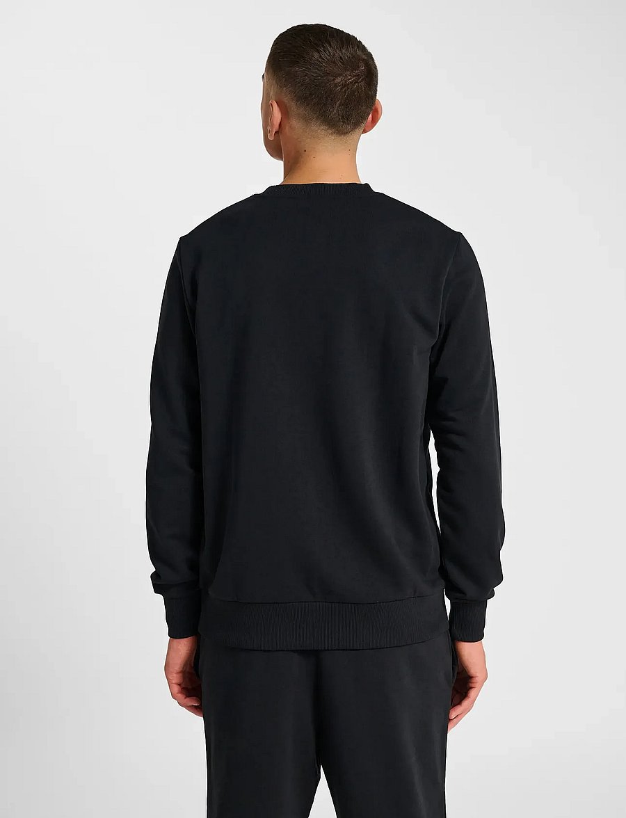 Hummel - hmlPULSE SWEAT CREWNECK - sweatshirts - black - 3