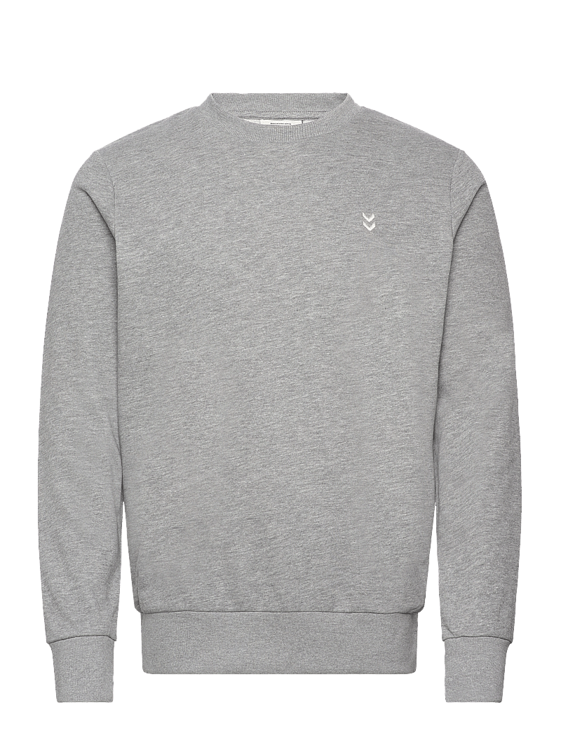 Hummel - hmlPULSE SWEAT CREWNECK - sweats - grey melange - 0