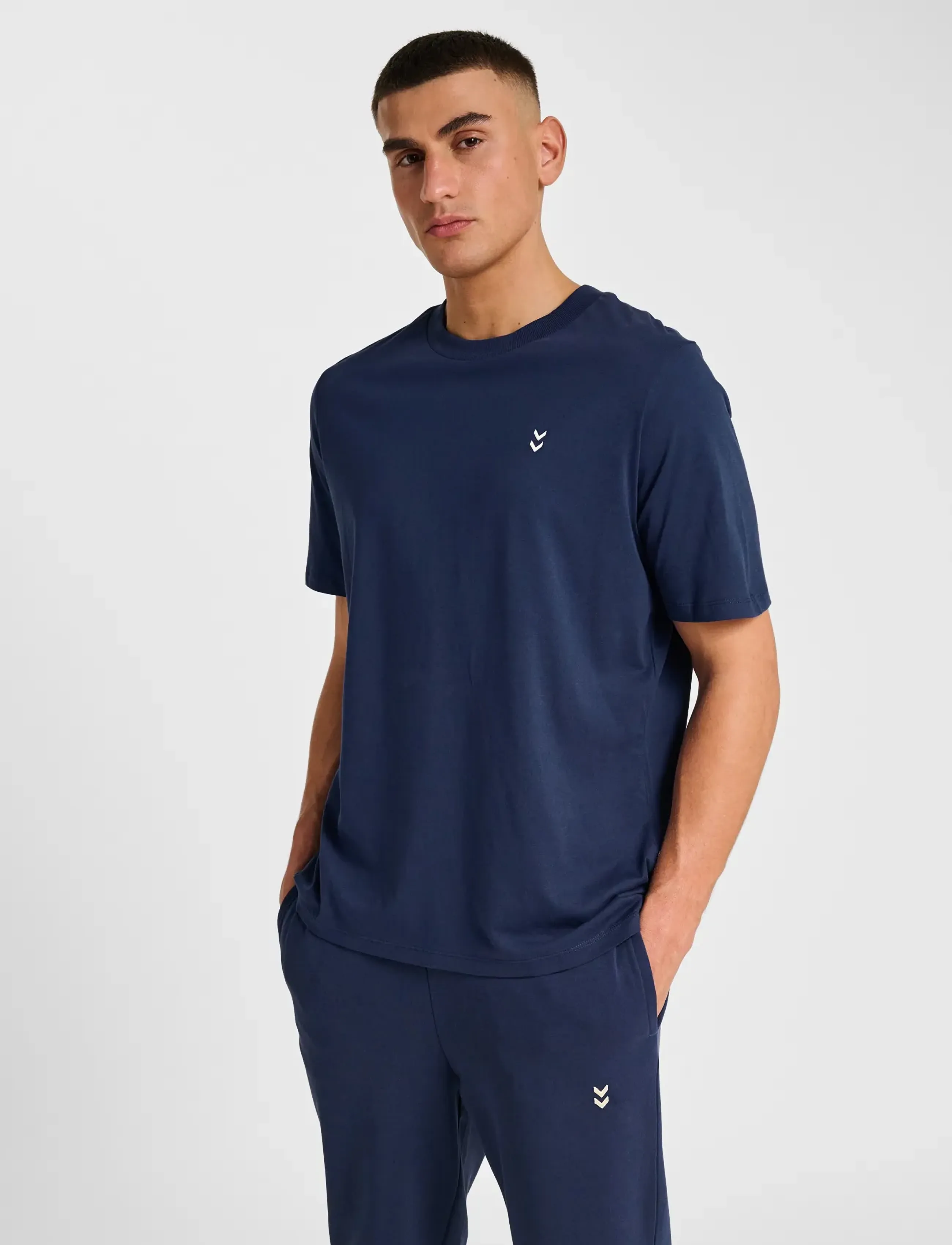 Hummel - hmlPULSE T-SHIRT - madalaimad hinnad - dress blues - 0