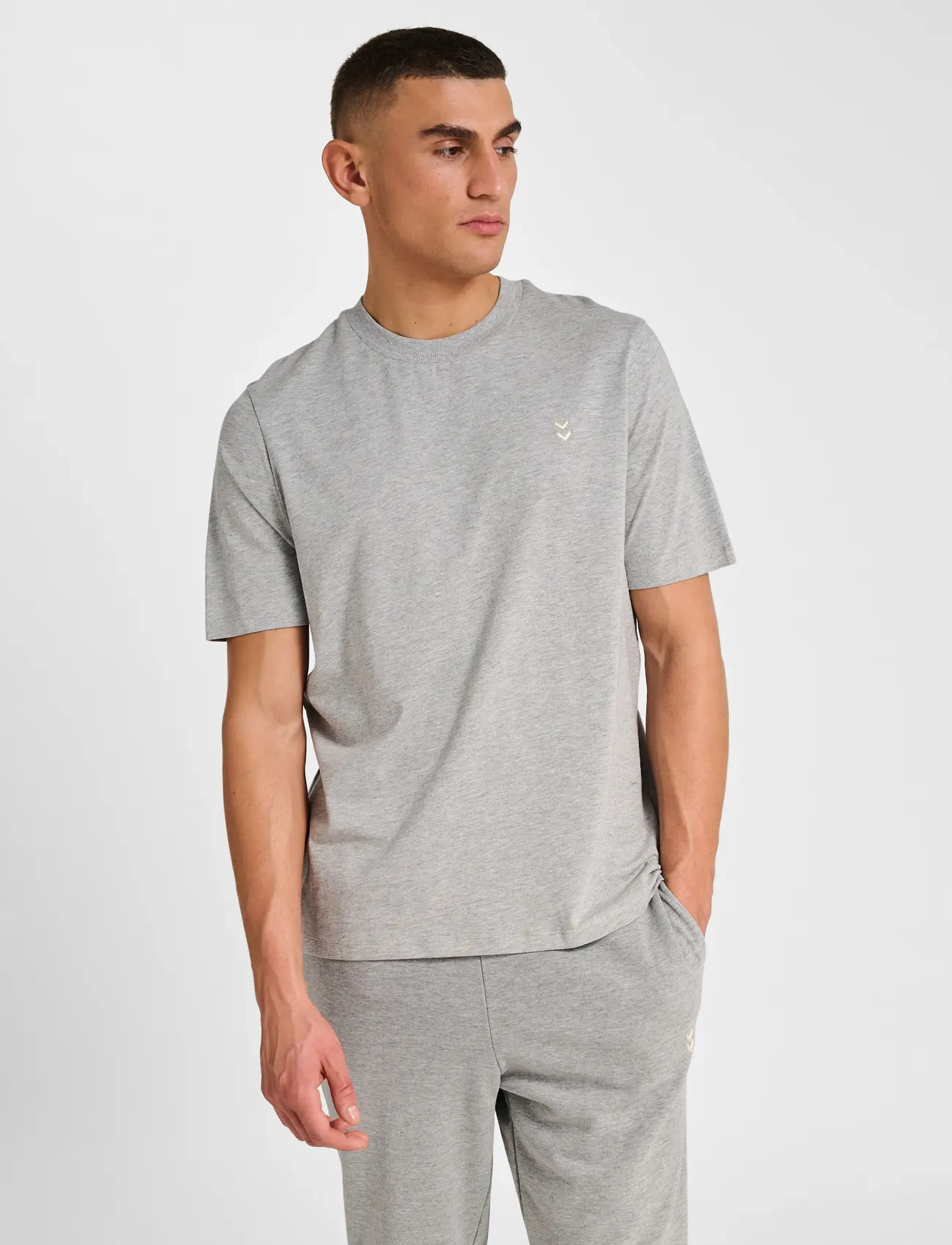 Hummel - hmlPULSE T-SHIRT - madalaimad hinnad - grey melange - 0
