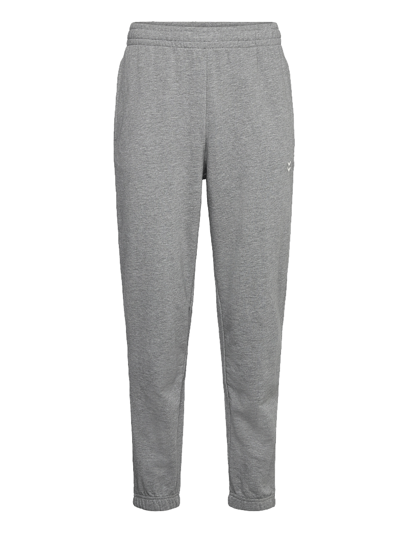 Hummel - hmlPULSE SWEAT PANTS - trainingsbroek - grey melange - 0