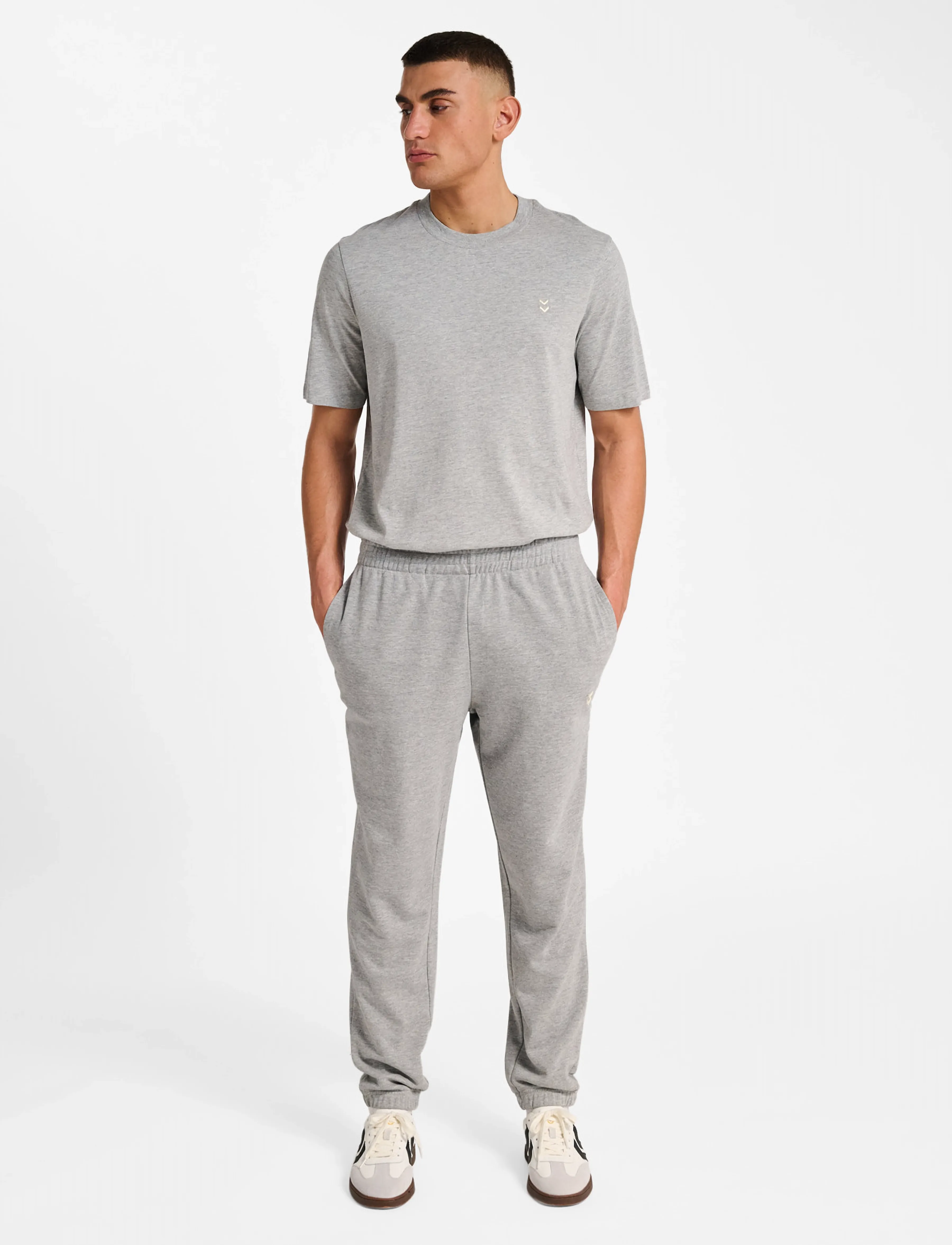 Hummel - hmlPULSE SWEAT PANTS - die niedrigsten preise - grey melange - 0