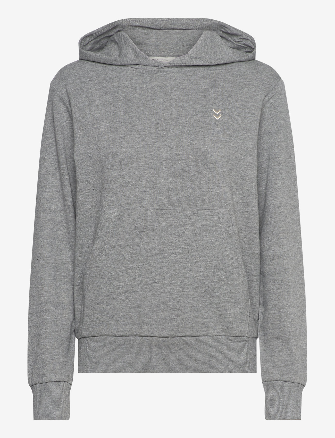 Hummel - hmlPULSE W SWEAT HOODIE - huvtröjor - grey melange - 0