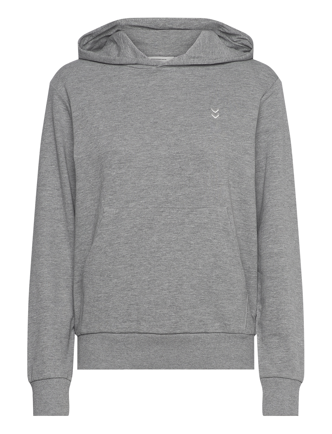 hmlPULSE W SWEAT HOODIE - GREY MELANGE