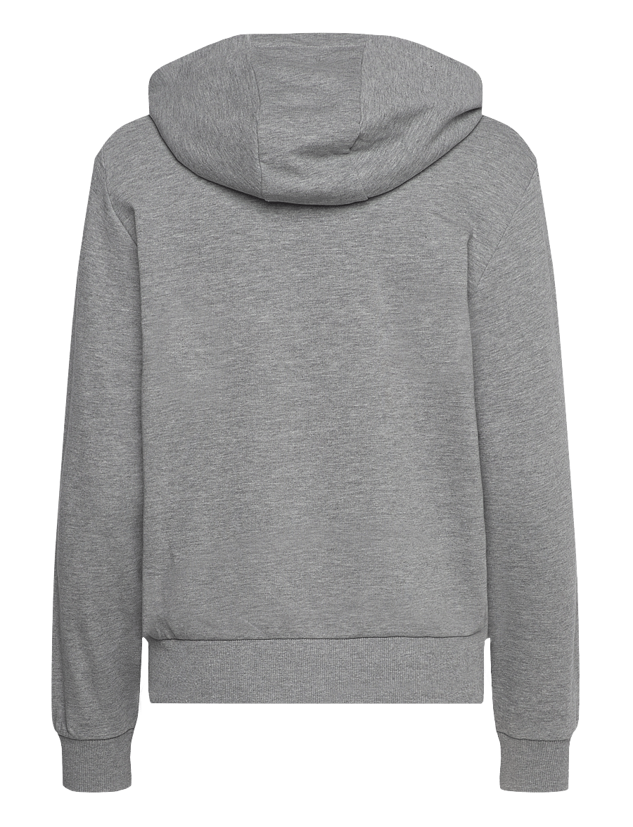 Hummel - hmlPULSE W SWEAT HOODIE - hoodies - grey melange - 1