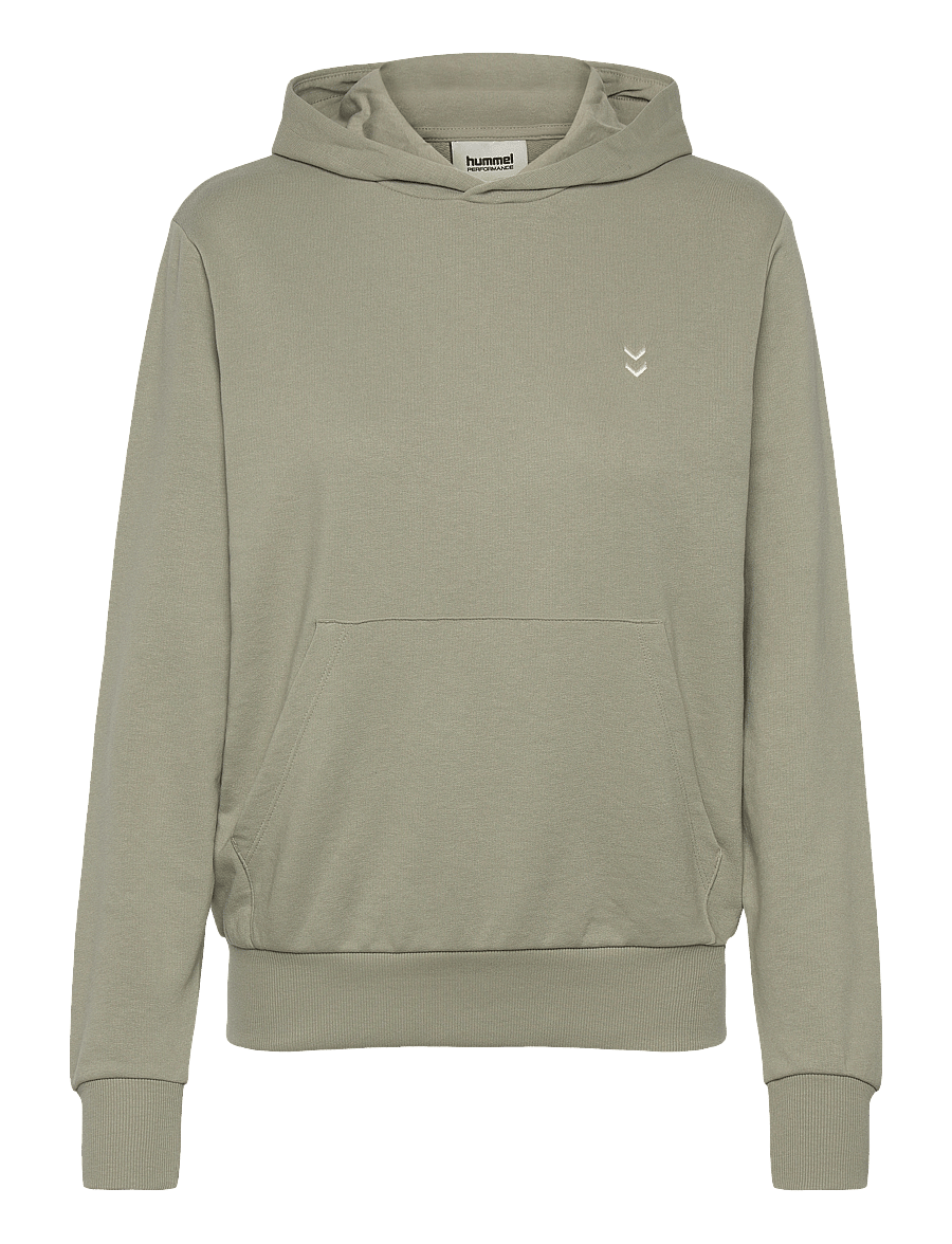 Hummel - hmlPULSE W SWEAT HOODIE - hupparit - seagrass - 0