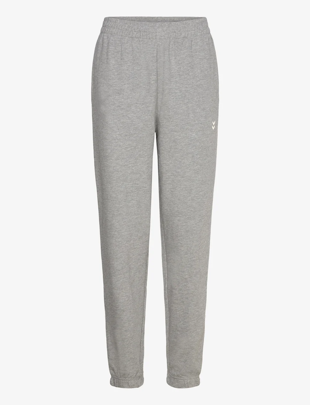 Hummel - hmlPULSE W SWEAT PANTS - träningsbyxor - grey melange - 0