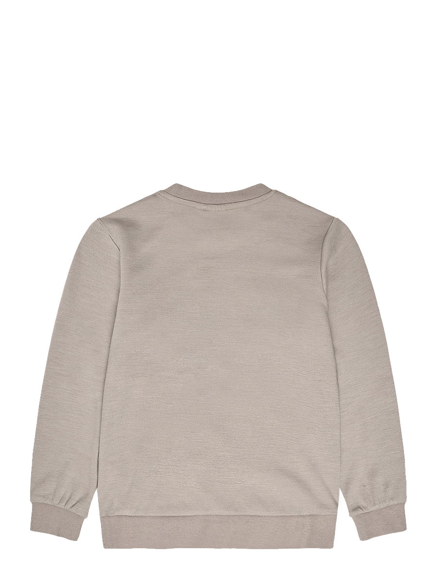 Hummel - hmlMINI WOOL SWEATSHIRT BEE - sweatshirts - vintage khaki - 1