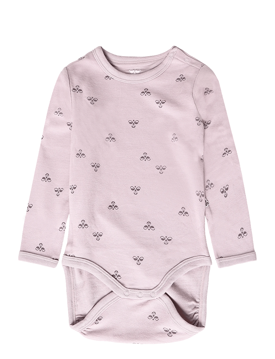 Hummel - hmlMINI WOOL BODY L/S - underställ baby - cloud gray - 0