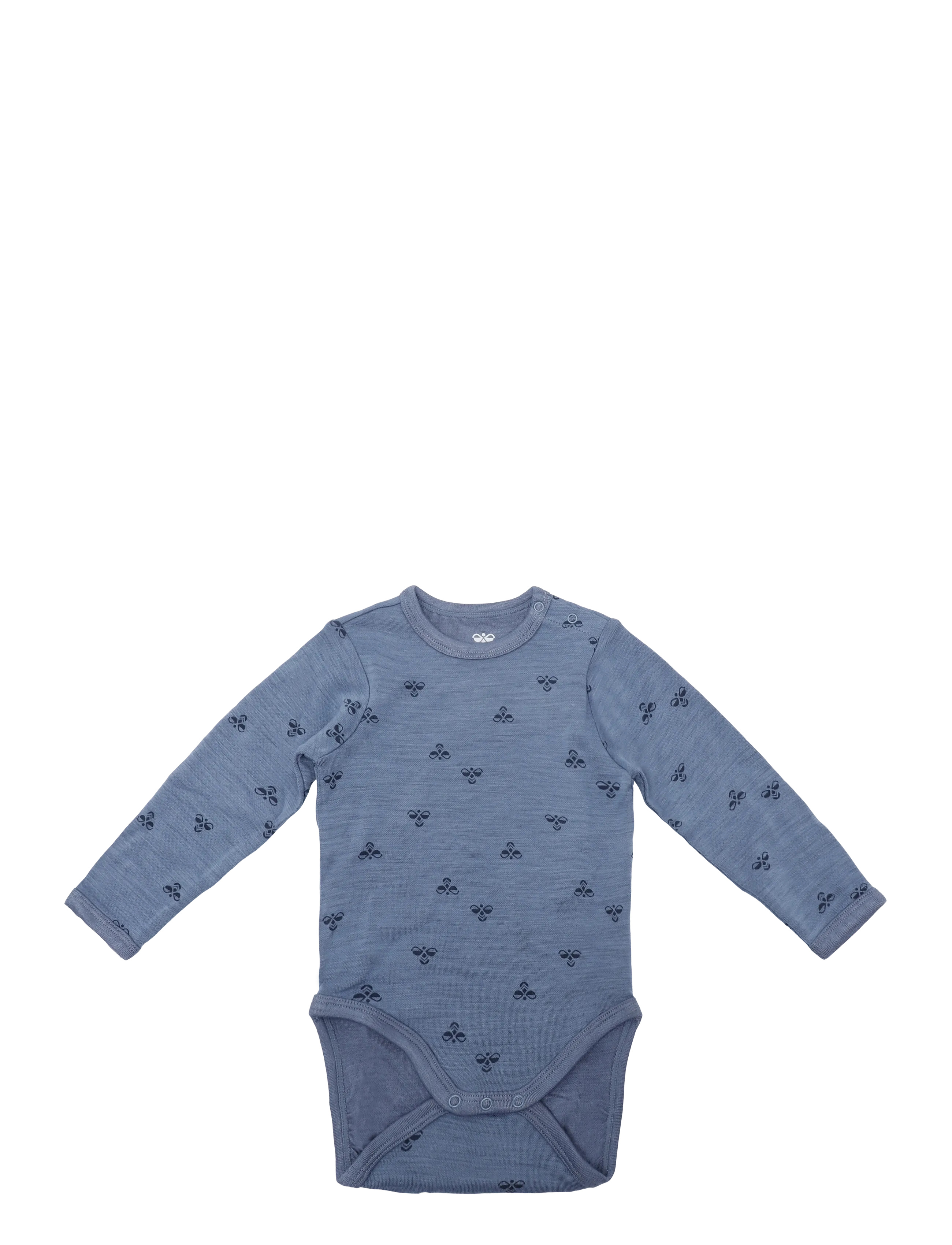 Hummel hmlMINI WOOL BODY L/S - Imik  44-92 - FLINT STONE / blue