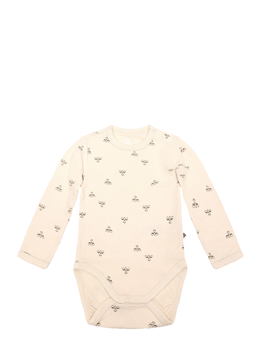 Hummel - hmlMINI WOOL BODY L/S - underställ baby - whitecap gray - 0