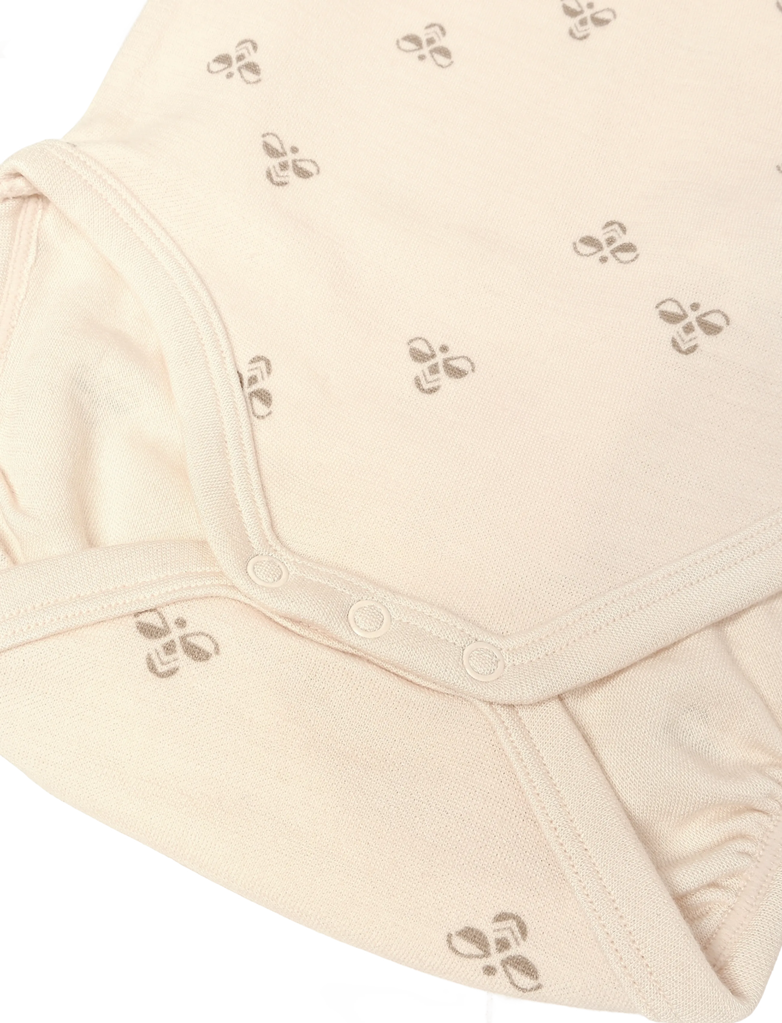 Hummel - hmlMINI WOOL BODY L/S - underställ baby - whitecap gray - 2