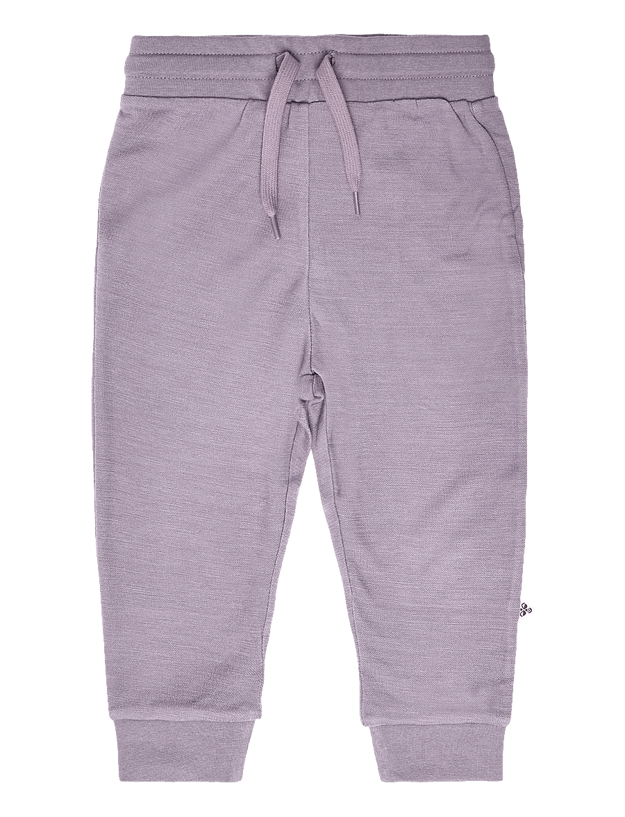 Hummel - hmlMINI WOOL PANTS - dressipüksid - gray ridge - 0
