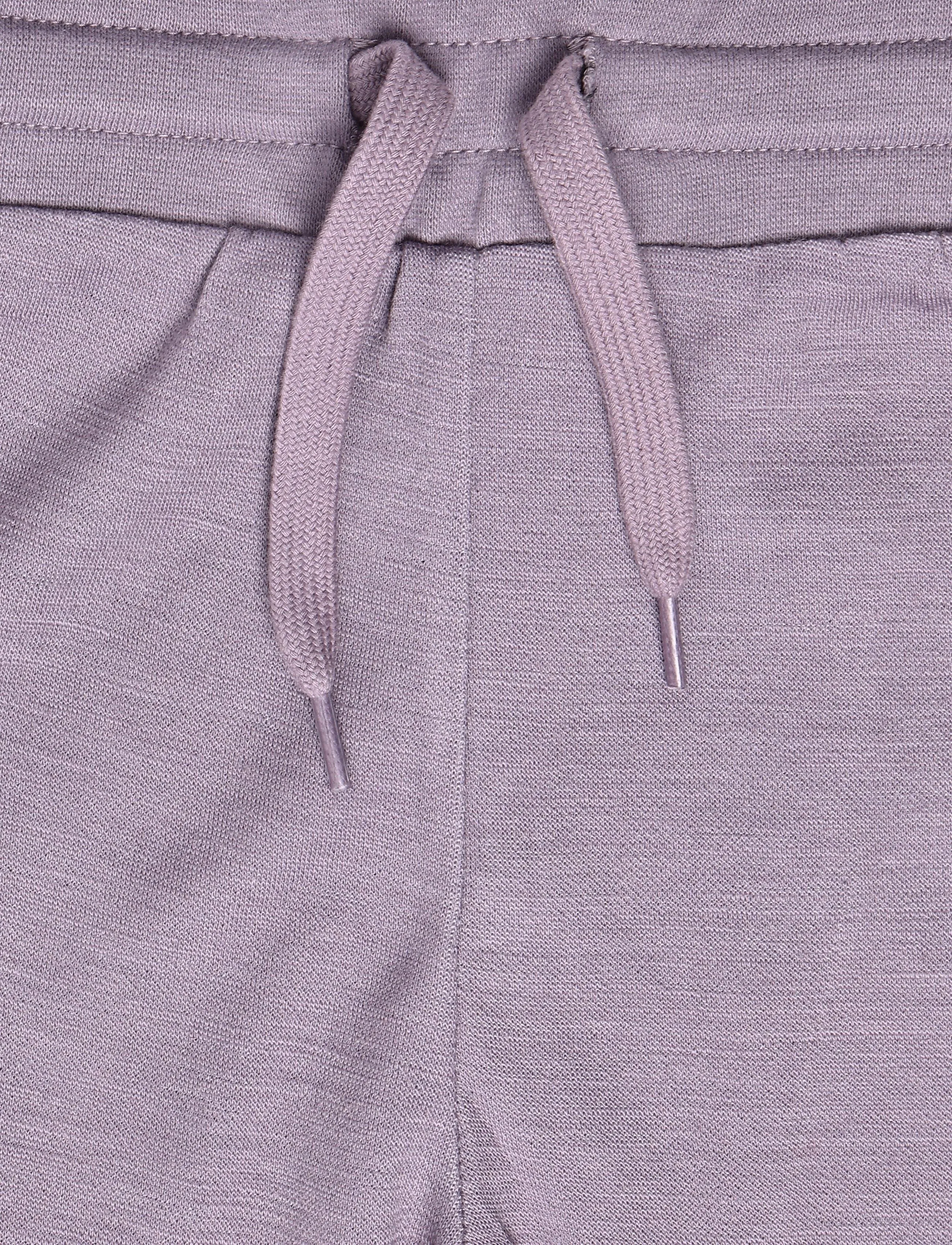 Hummel - hmlMINI WOOL PANTS - dressipüksid - gray ridge - 2