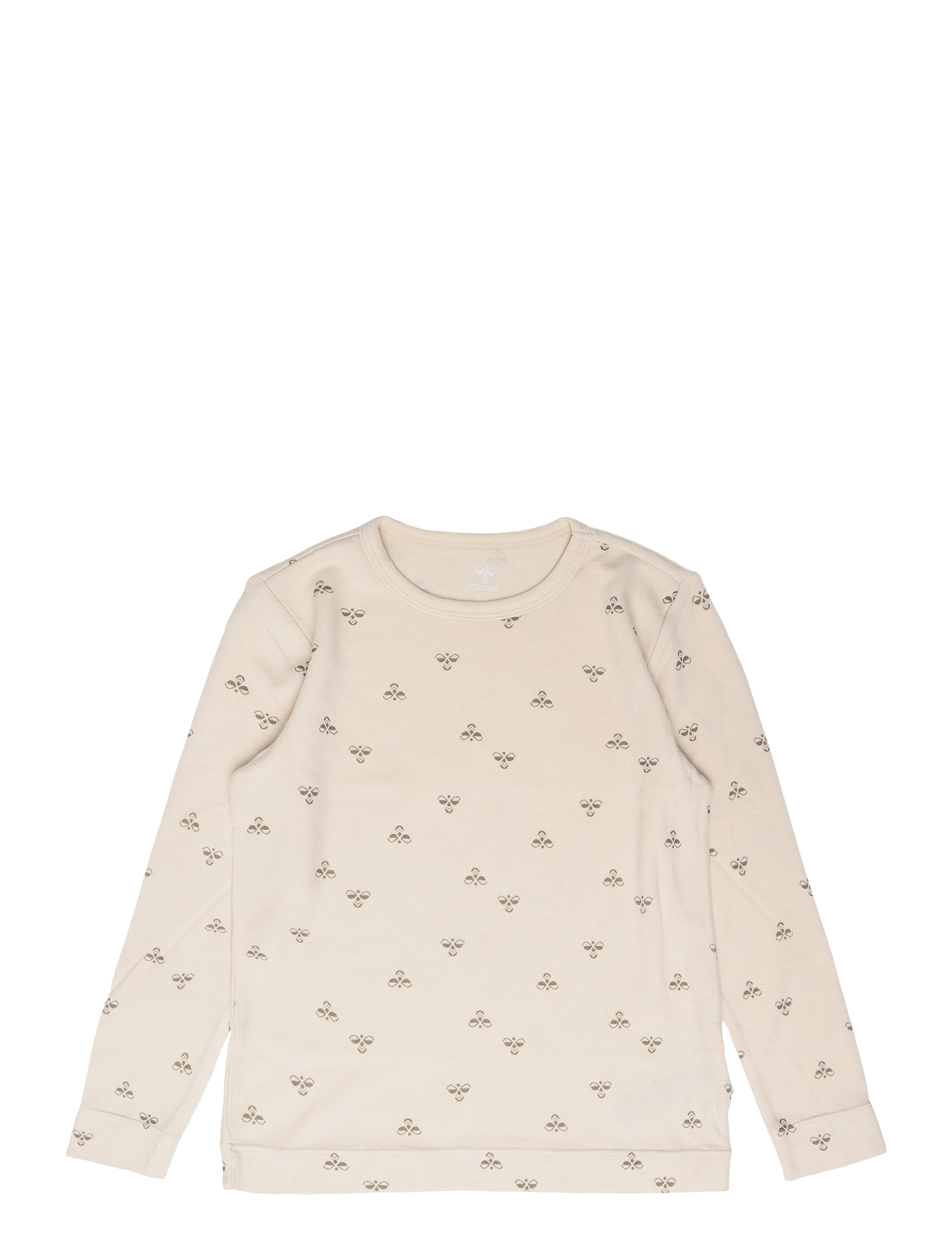 Hummel - hmlMINI WOOL T-SHIRT L/S - långärmade t-shirts - whitecap gray - 0