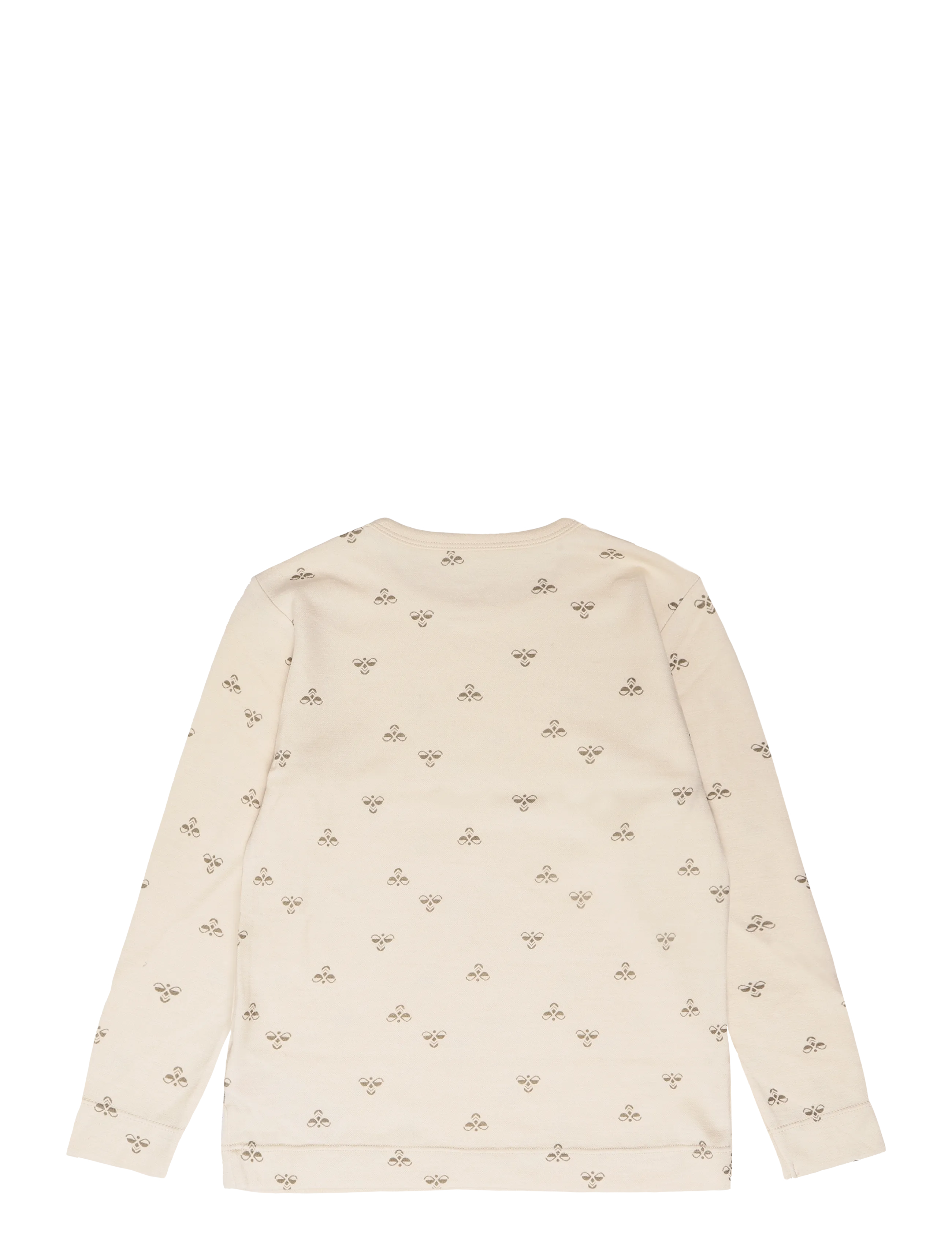 Hummel - hmlMINI WOOL T-SHIRT L/S - långärmade t-shirts - whitecap gray - 1