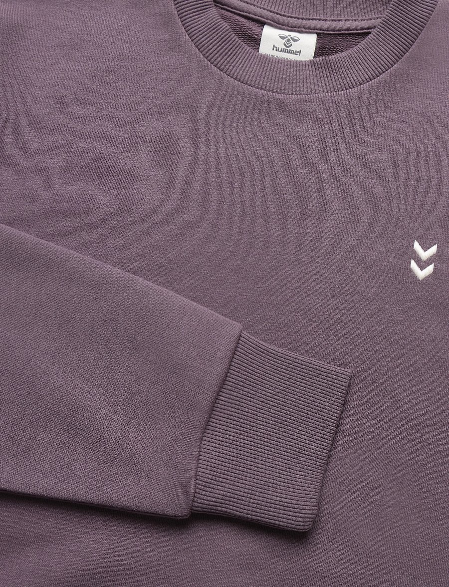 Hummel - hmlPULSE W SWEAT CREWNECK - sweatshirts - black plum - 2